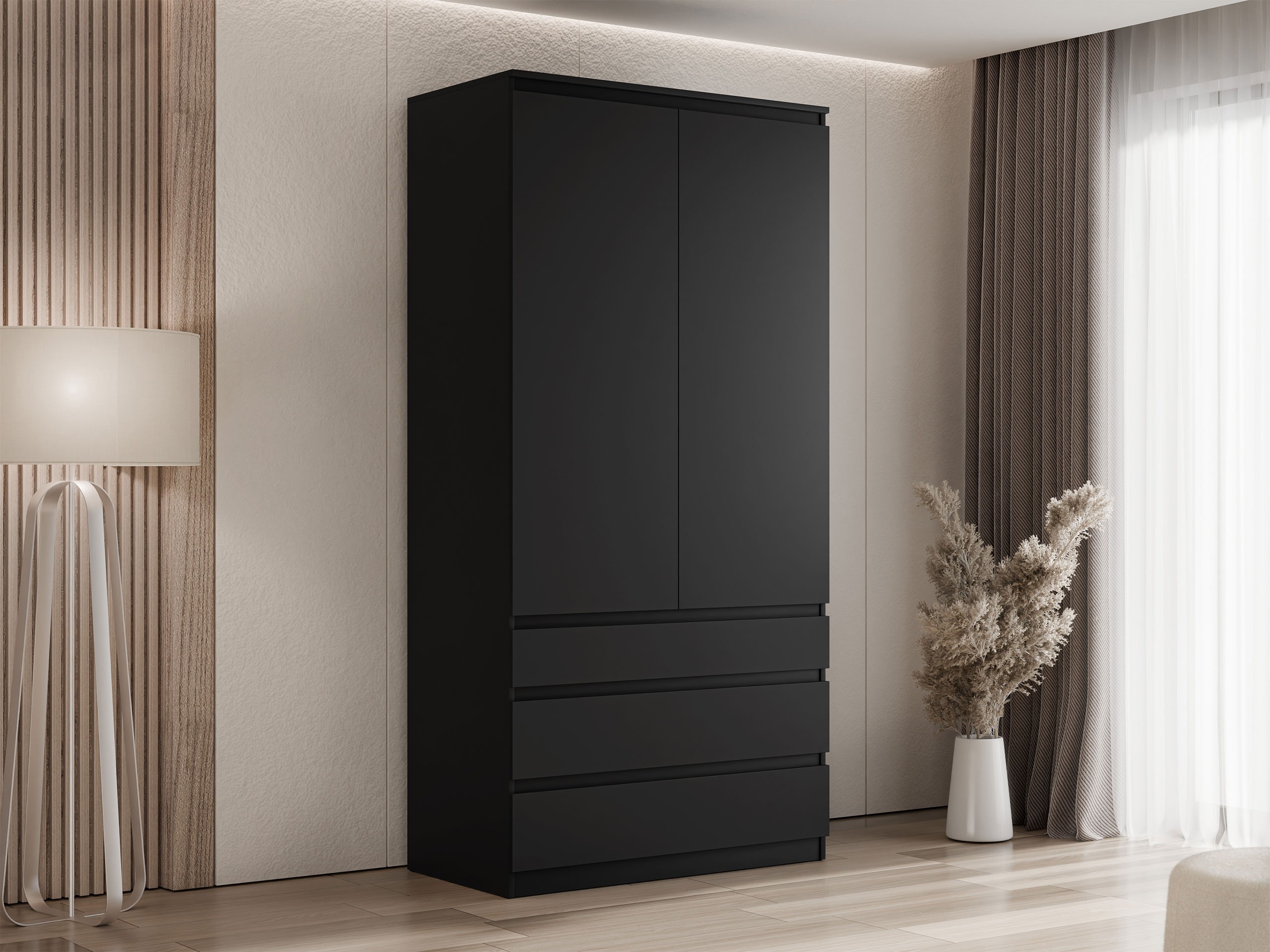 Ormar Comfivo Structor (Crno)