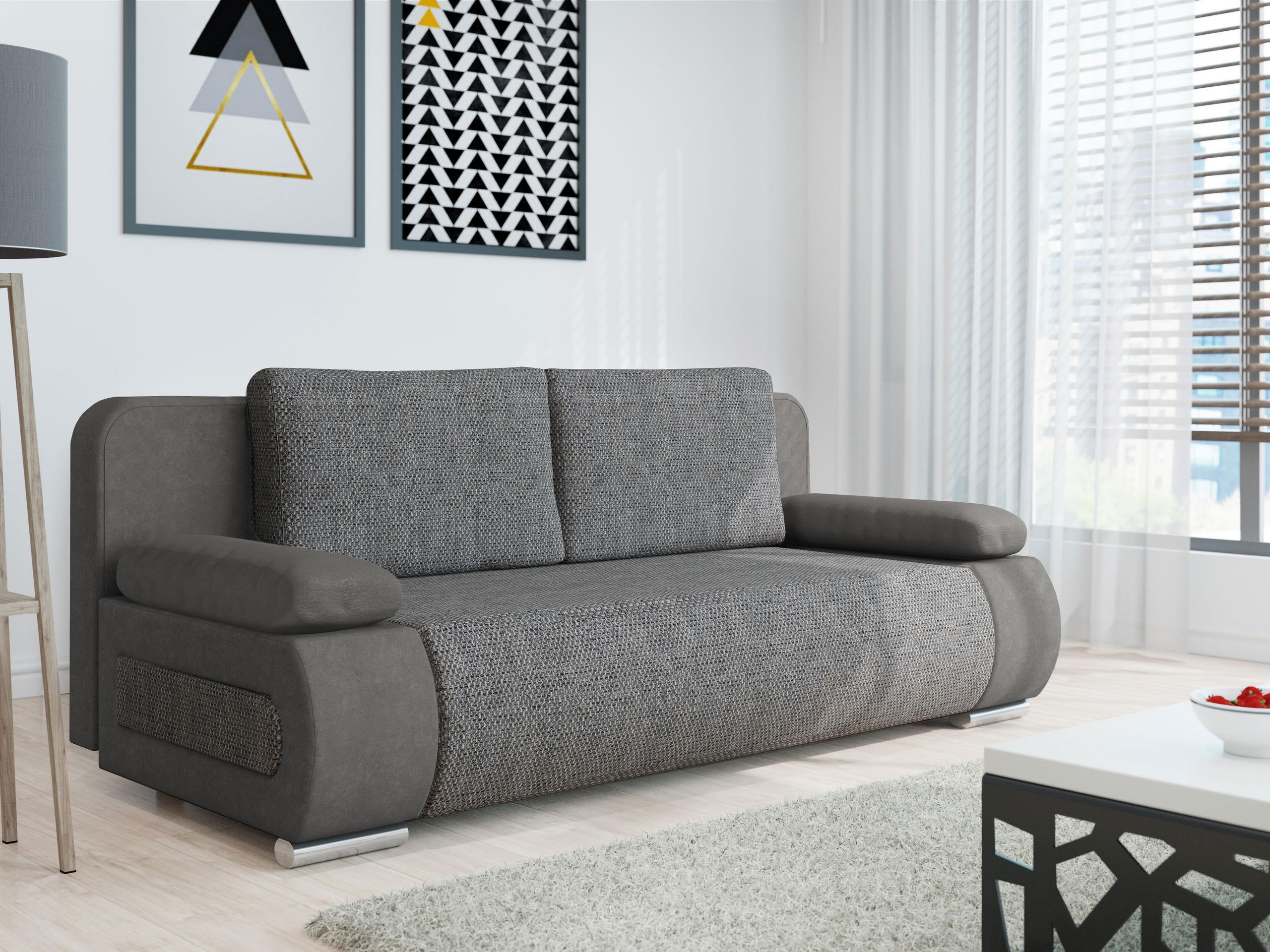 Sofa na razvlačenje Comfivo Pudor (Alova 36 + Lawa 05)