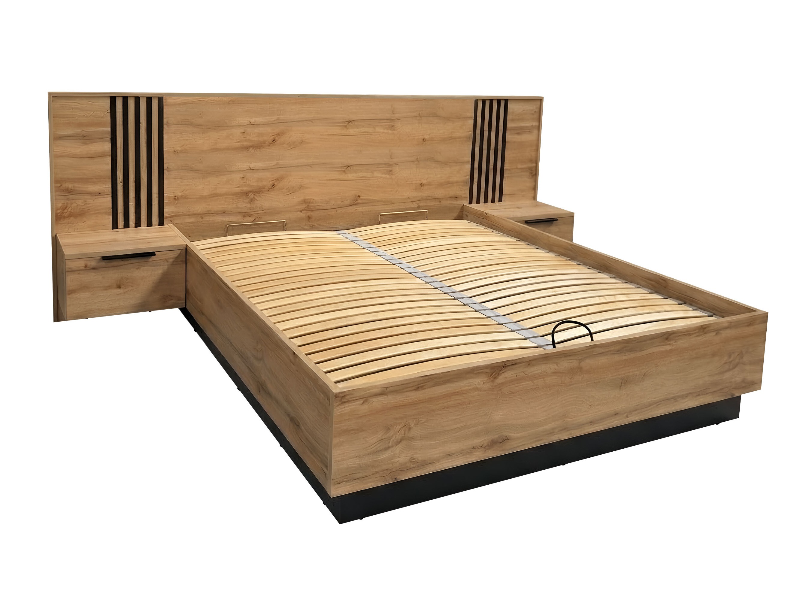 Set spavaća soba Collis (Hrast Votan + Belo)