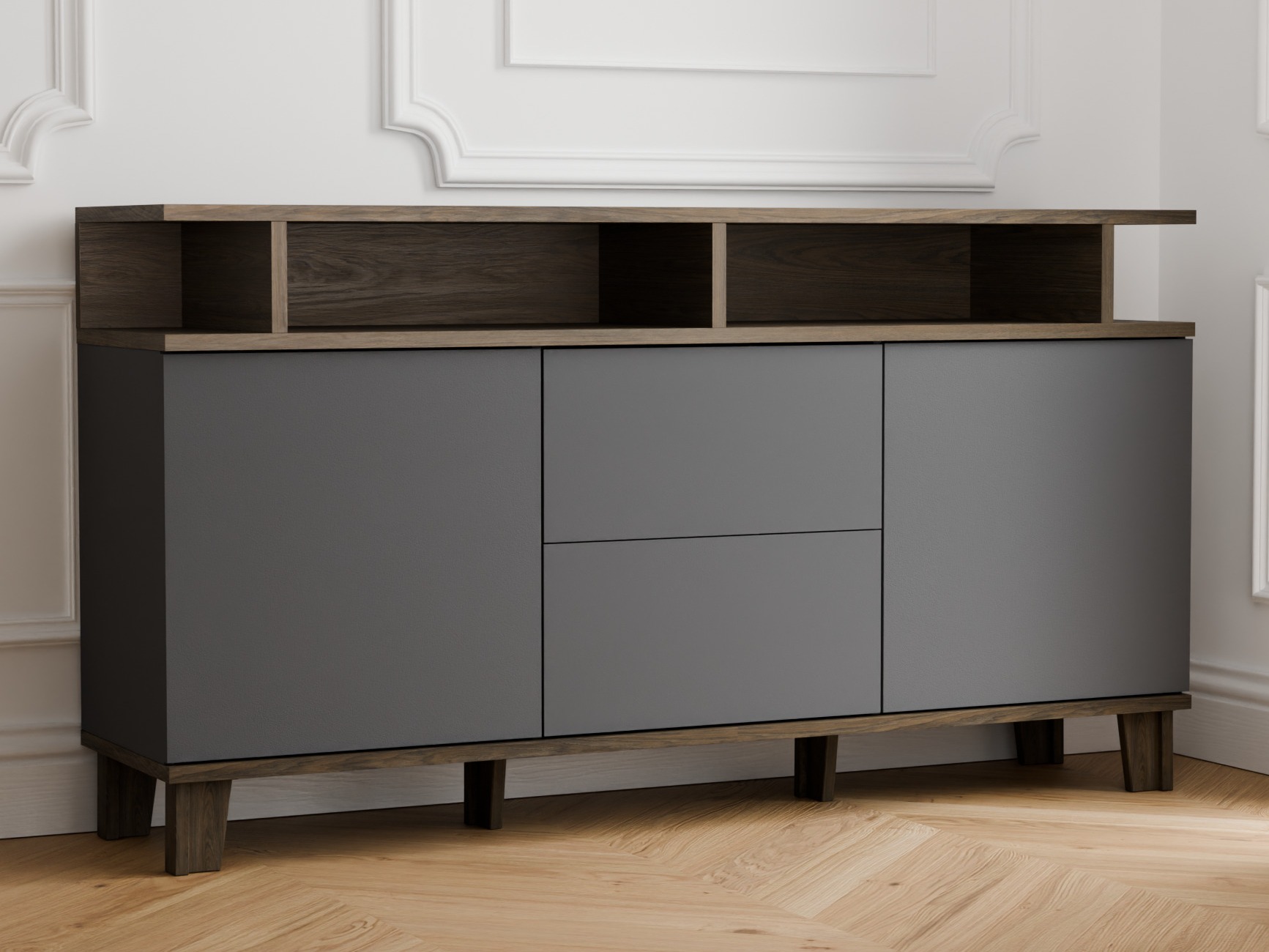 Komoda Evarveru 105 (Antracit)