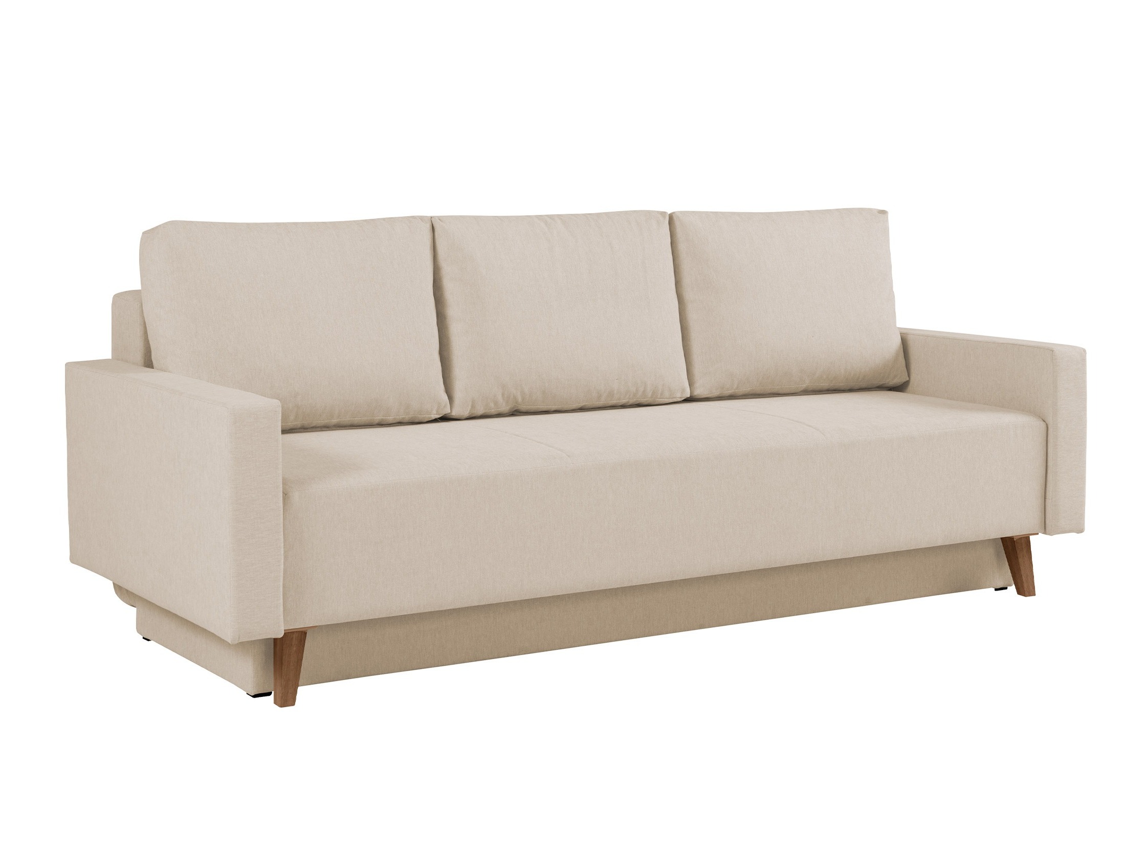 Sofa na razvlačenje Delbene 129 (Verita 03 + Tamni hrast San Remo)