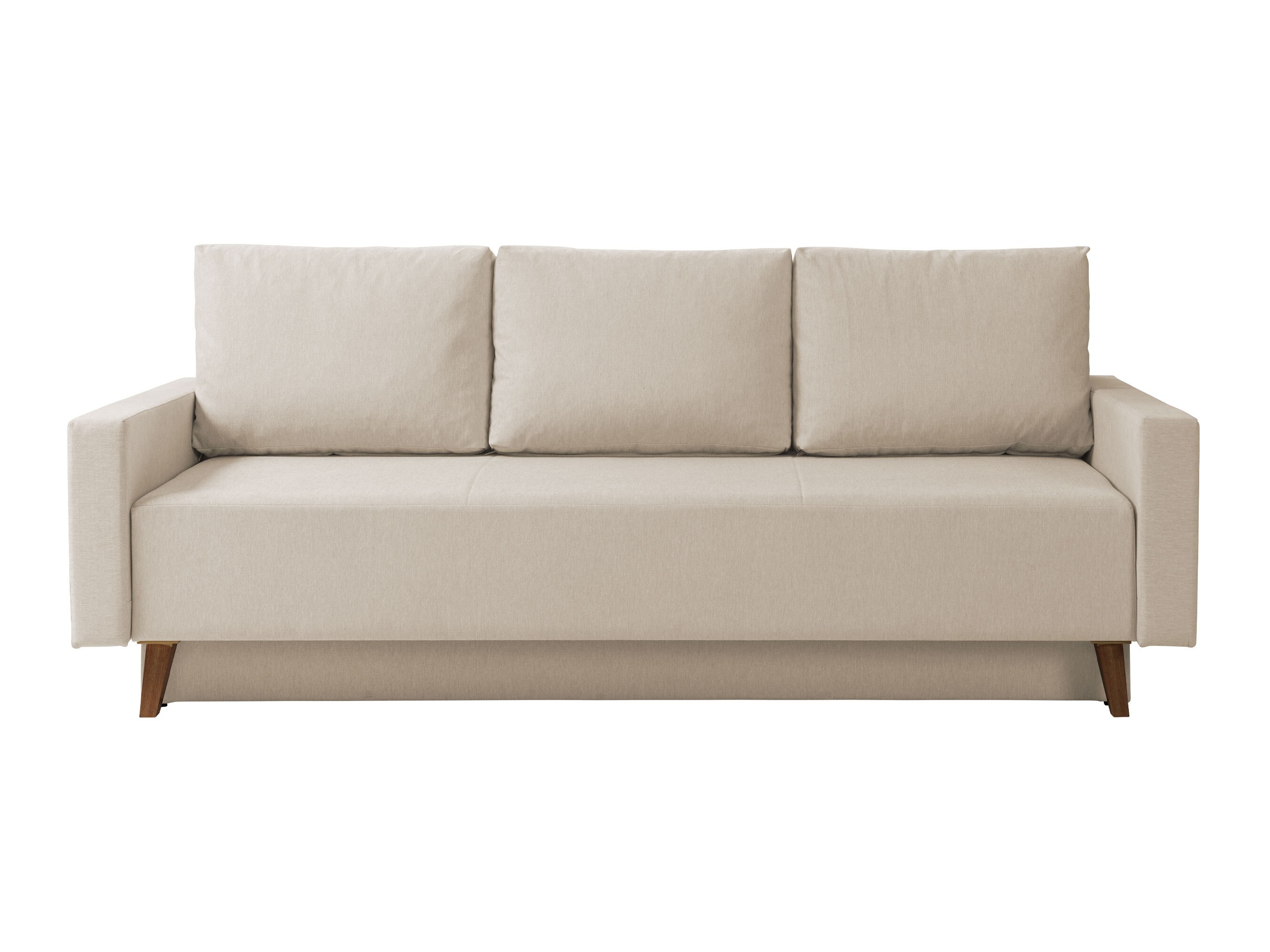 Sofa na razvlačenje Delbene 129 (Verita 03 + Tamni hrast San Remo)