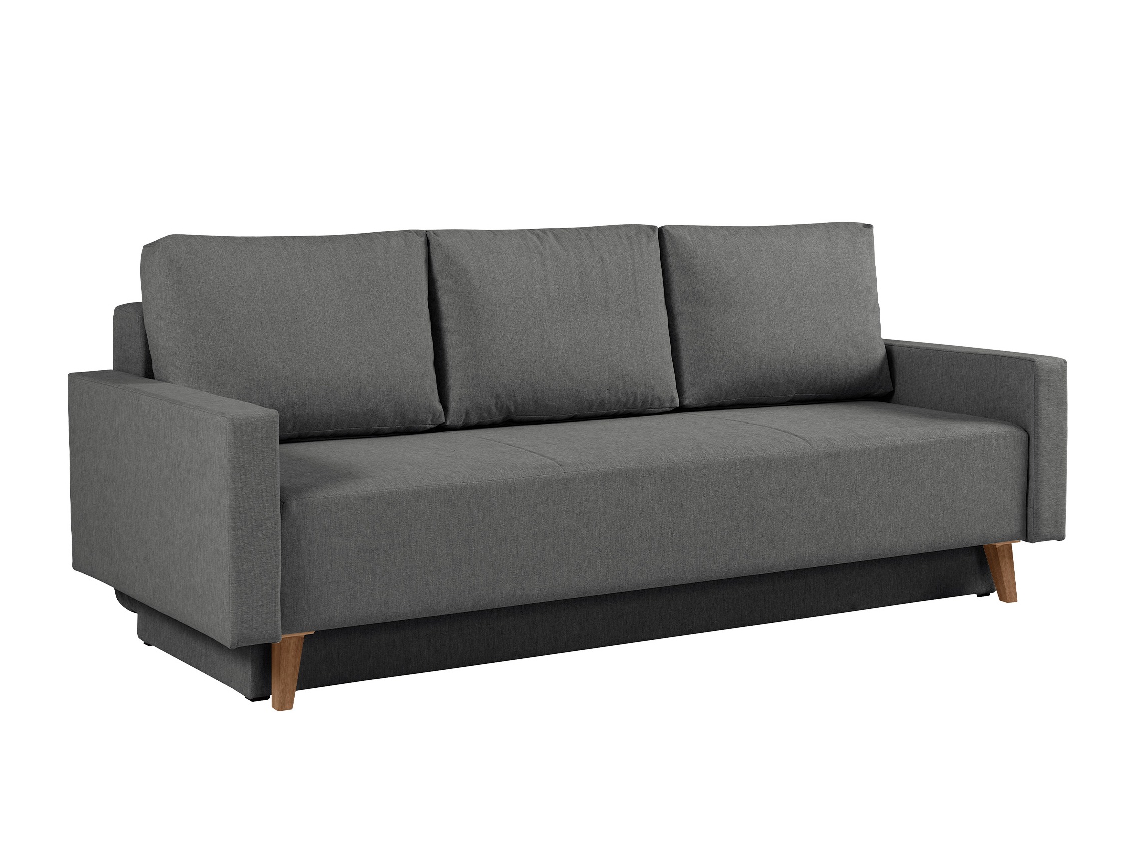 Sofa na razvlačenje Delbene 129 (Verita 88 + Tamni hrast San Remo)