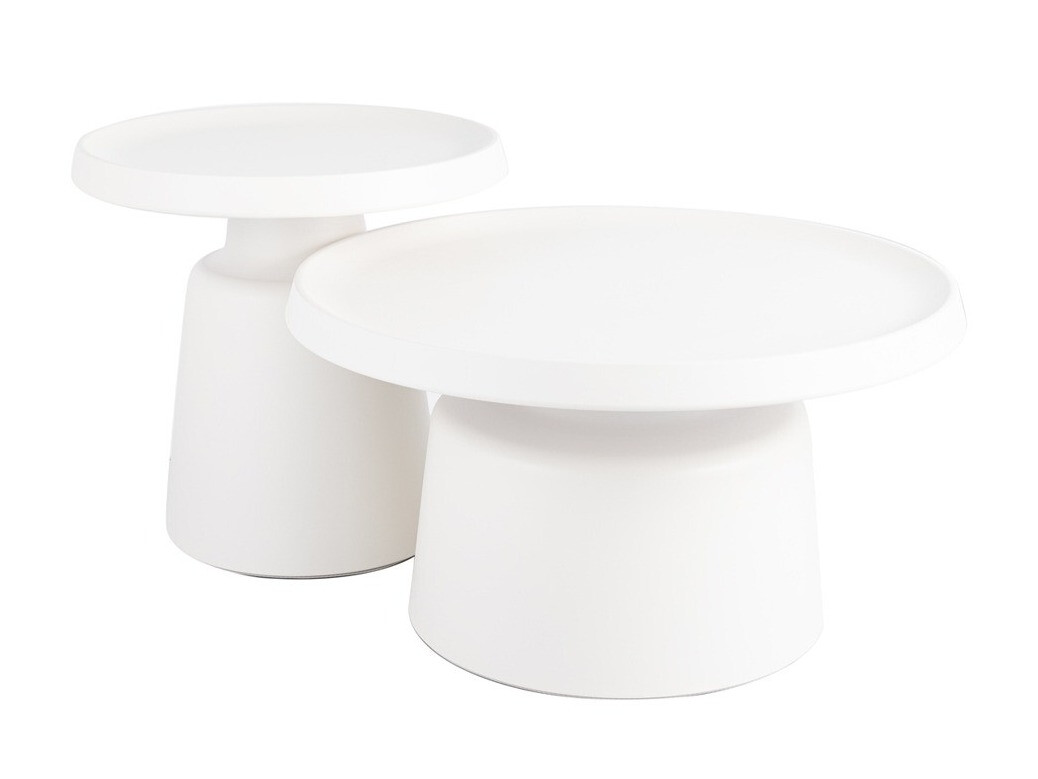 Set stočića za kafu Detroit 721 (Belo)