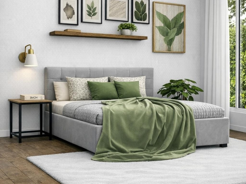 Krevet Denton 101 (Svetloosiva)
