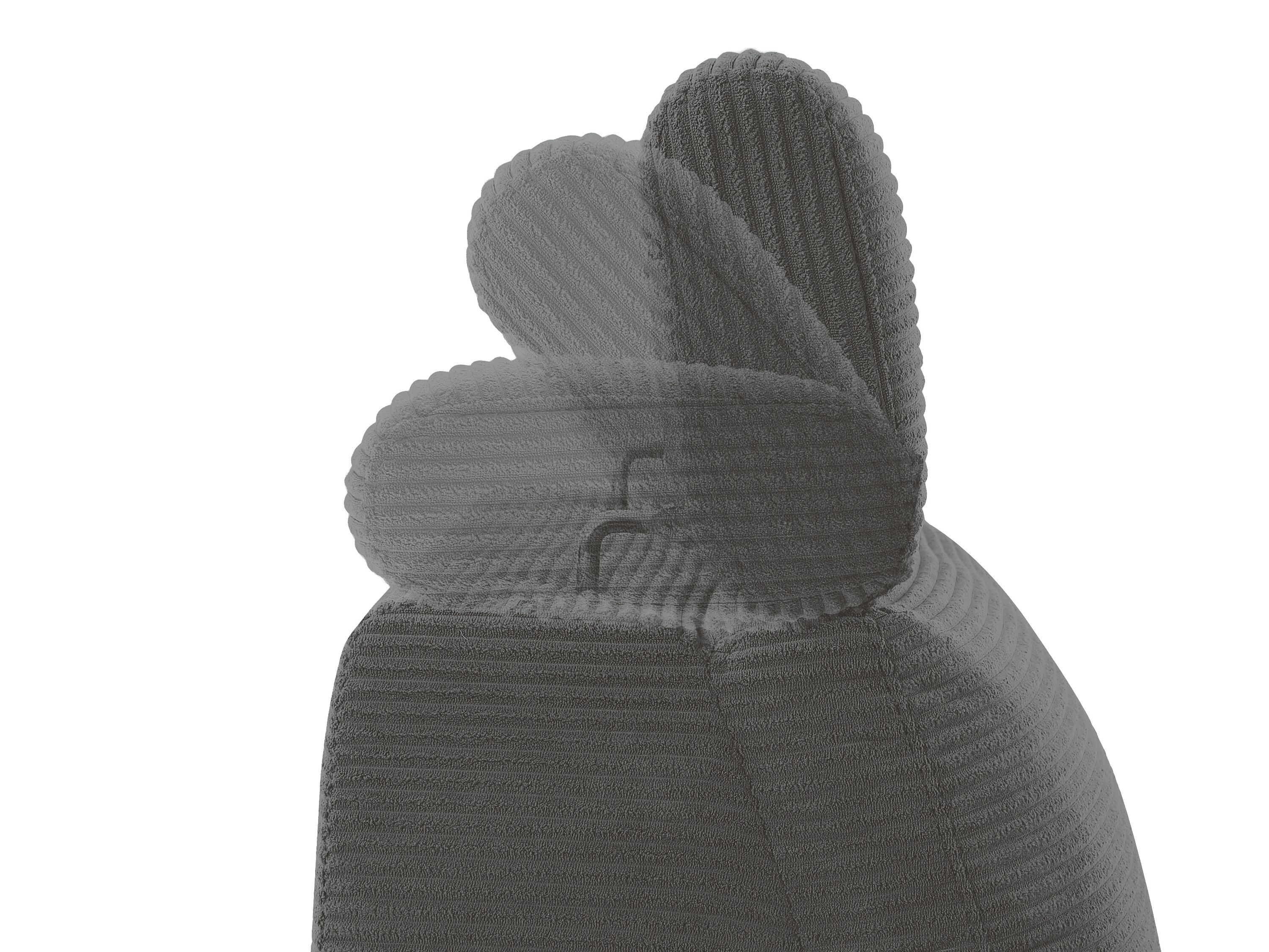 Ugaona relaks garnitura Revbena 104 (Antracit)