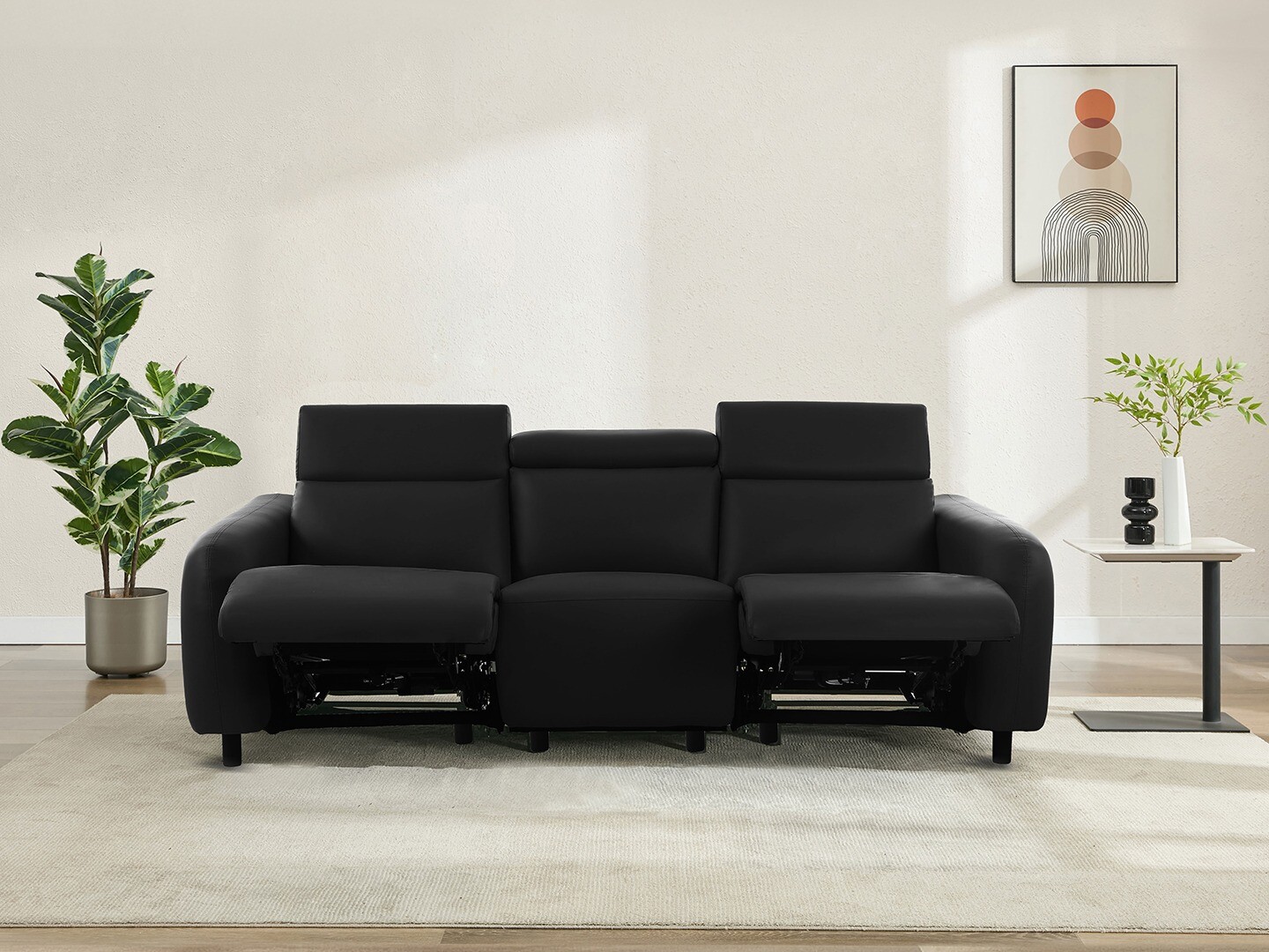 Relaks sofa Revbena 101 (Crno)