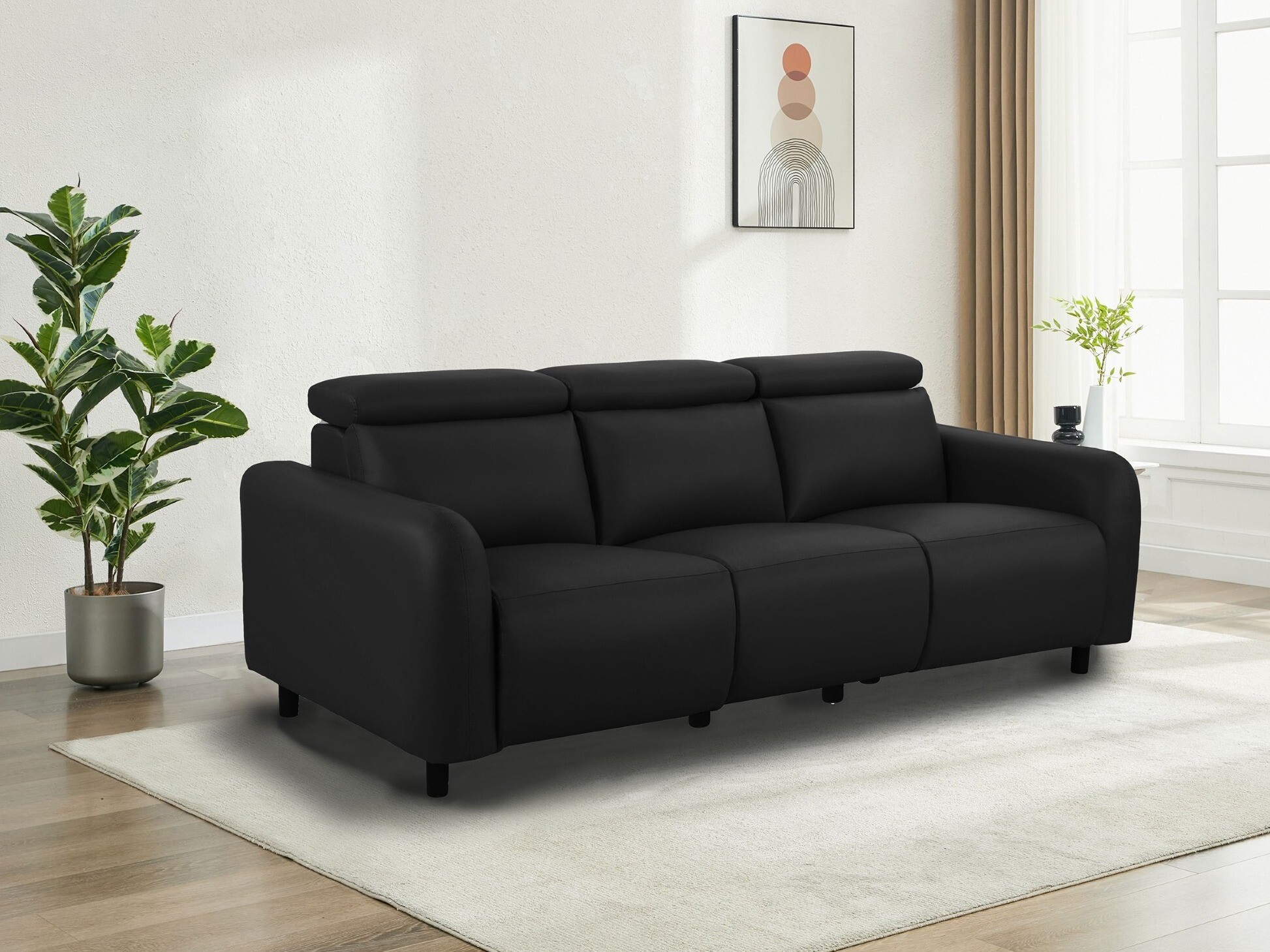 Relaks sofa Revbena 101 (Crno)