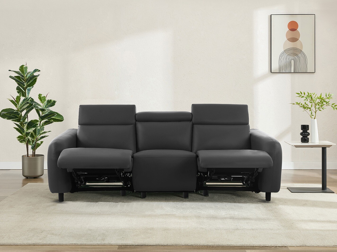 Relaks sofa Revbena 101 (Sivo)