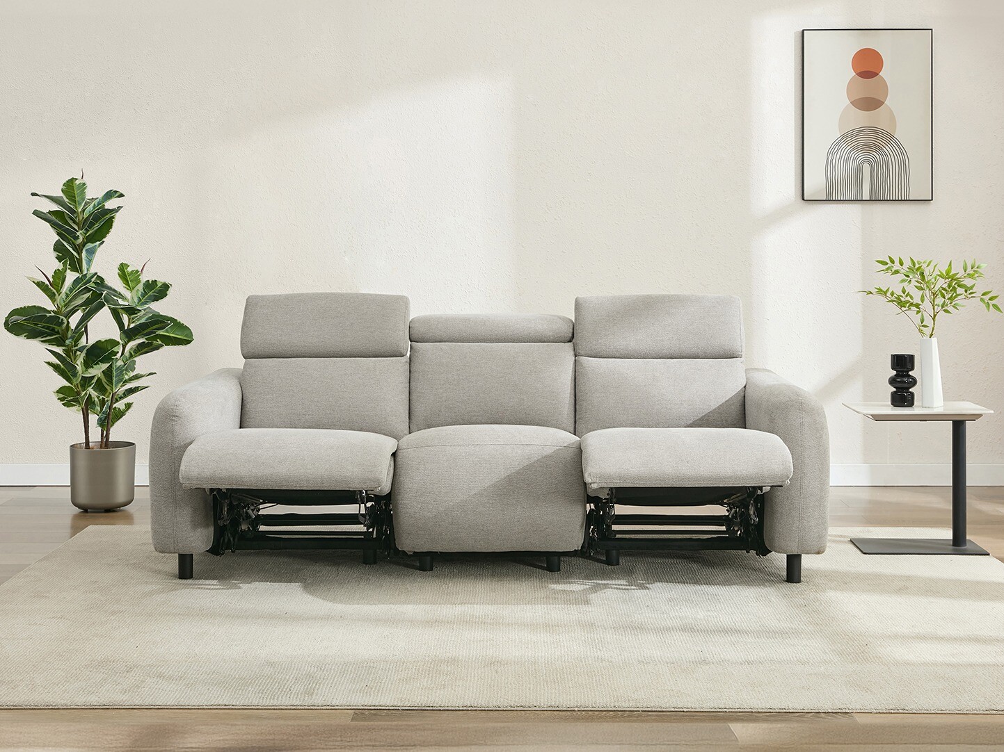 Relaks sofa Revbena 101 (Svetloosiva)