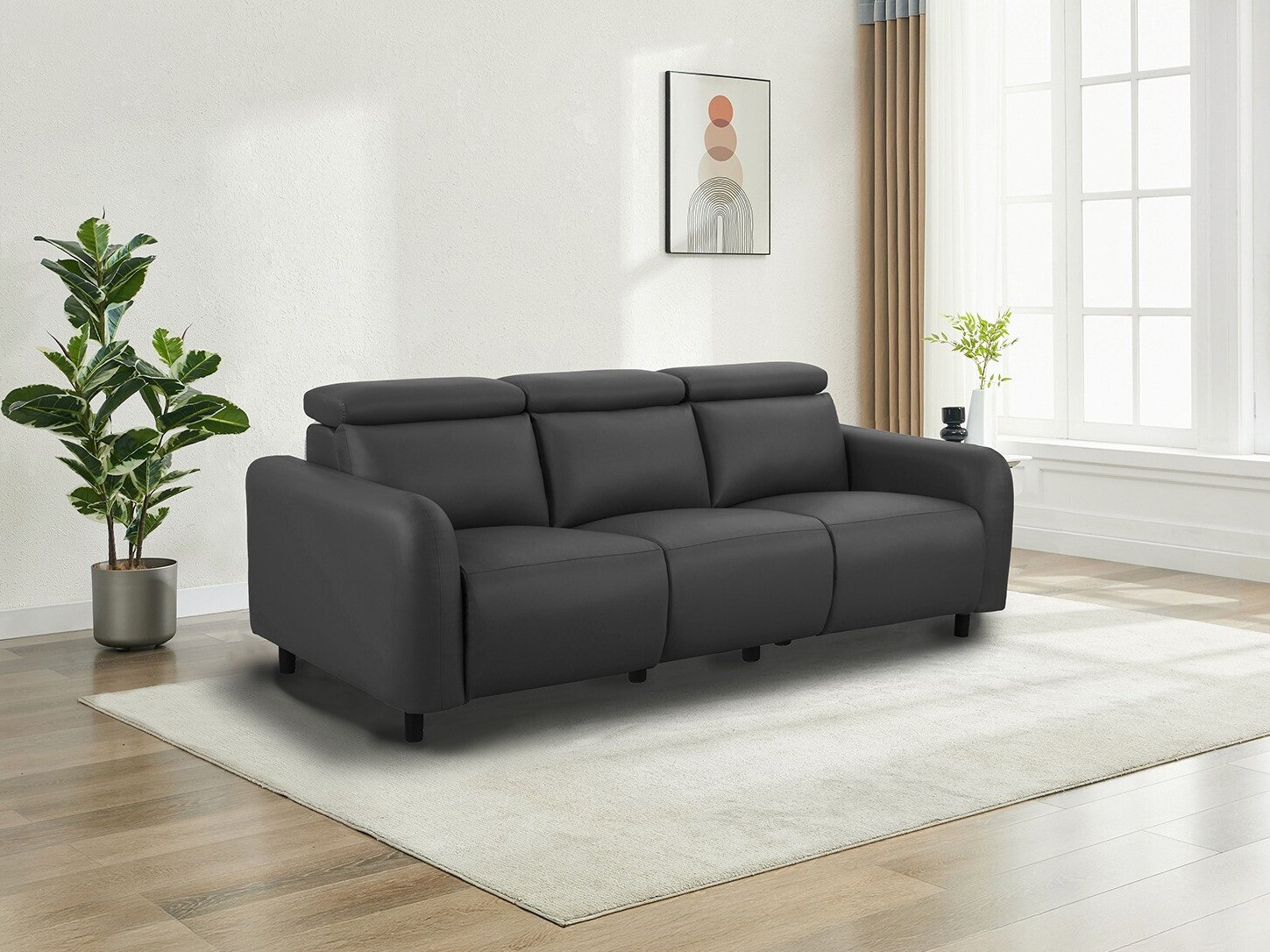 Relaks sofa Revbena 102 (Sivo)