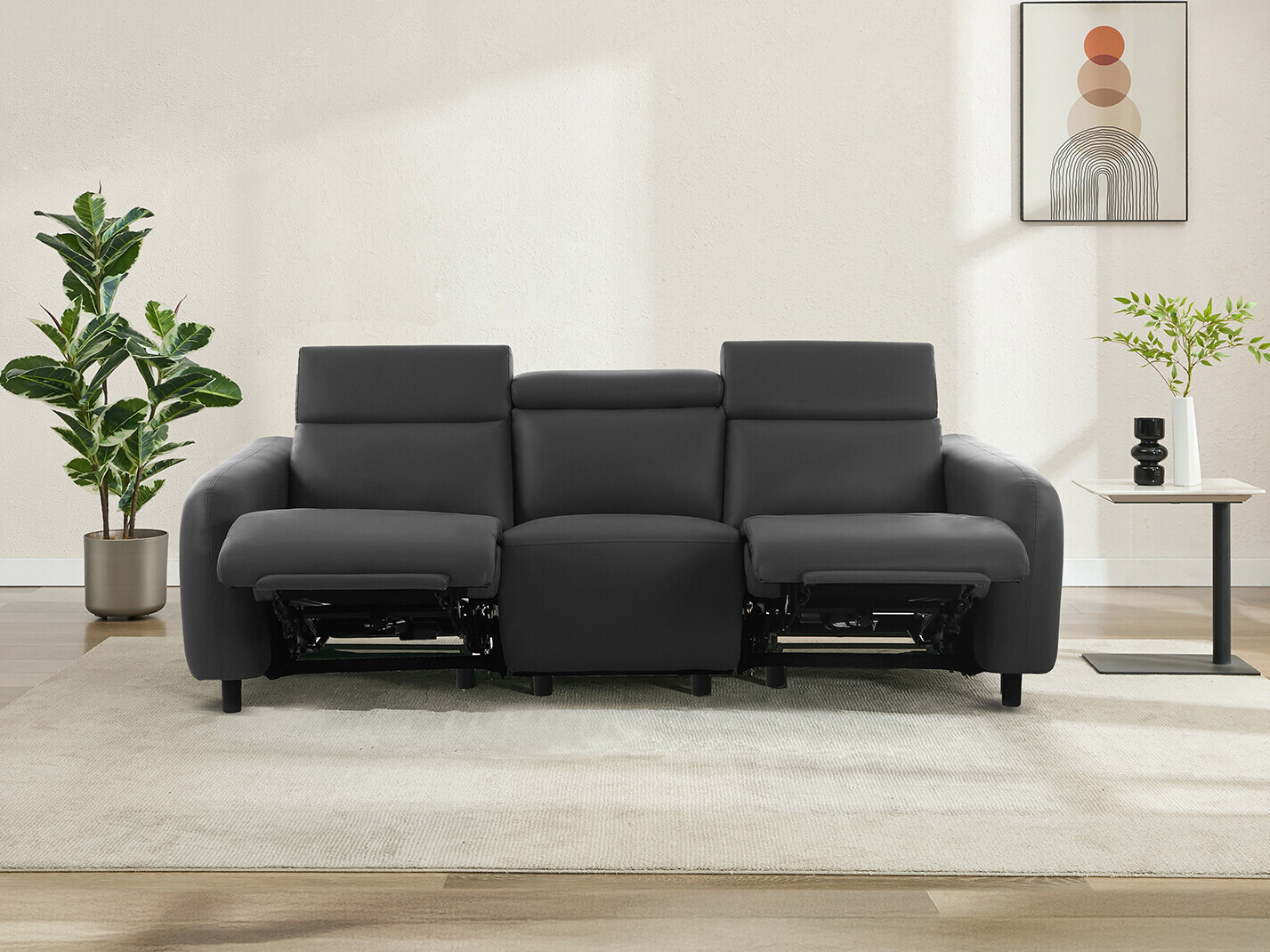 Relaks sofa Revbena 102 (Sivo)