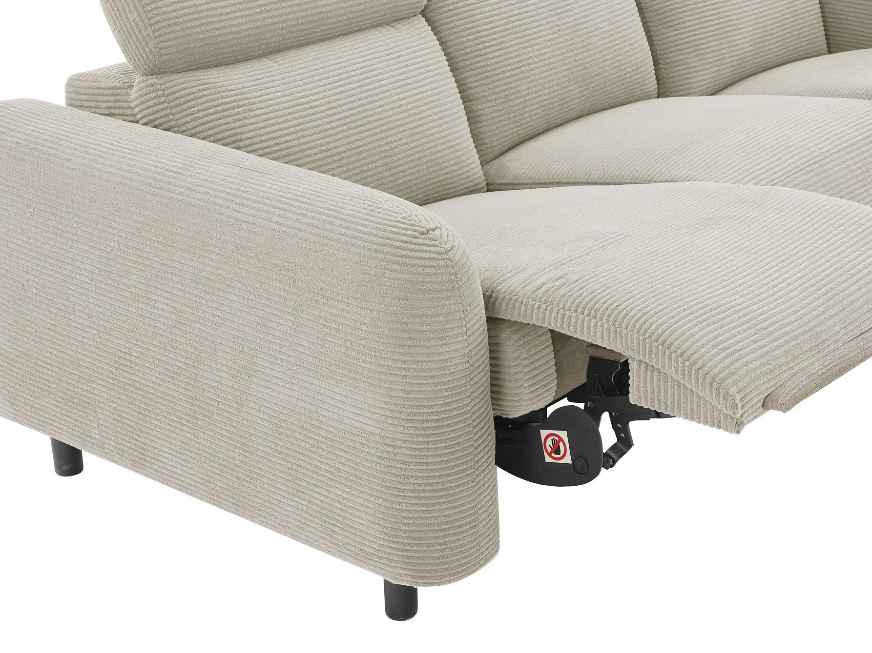 Relaks sofa Revbena 105 (Krem)