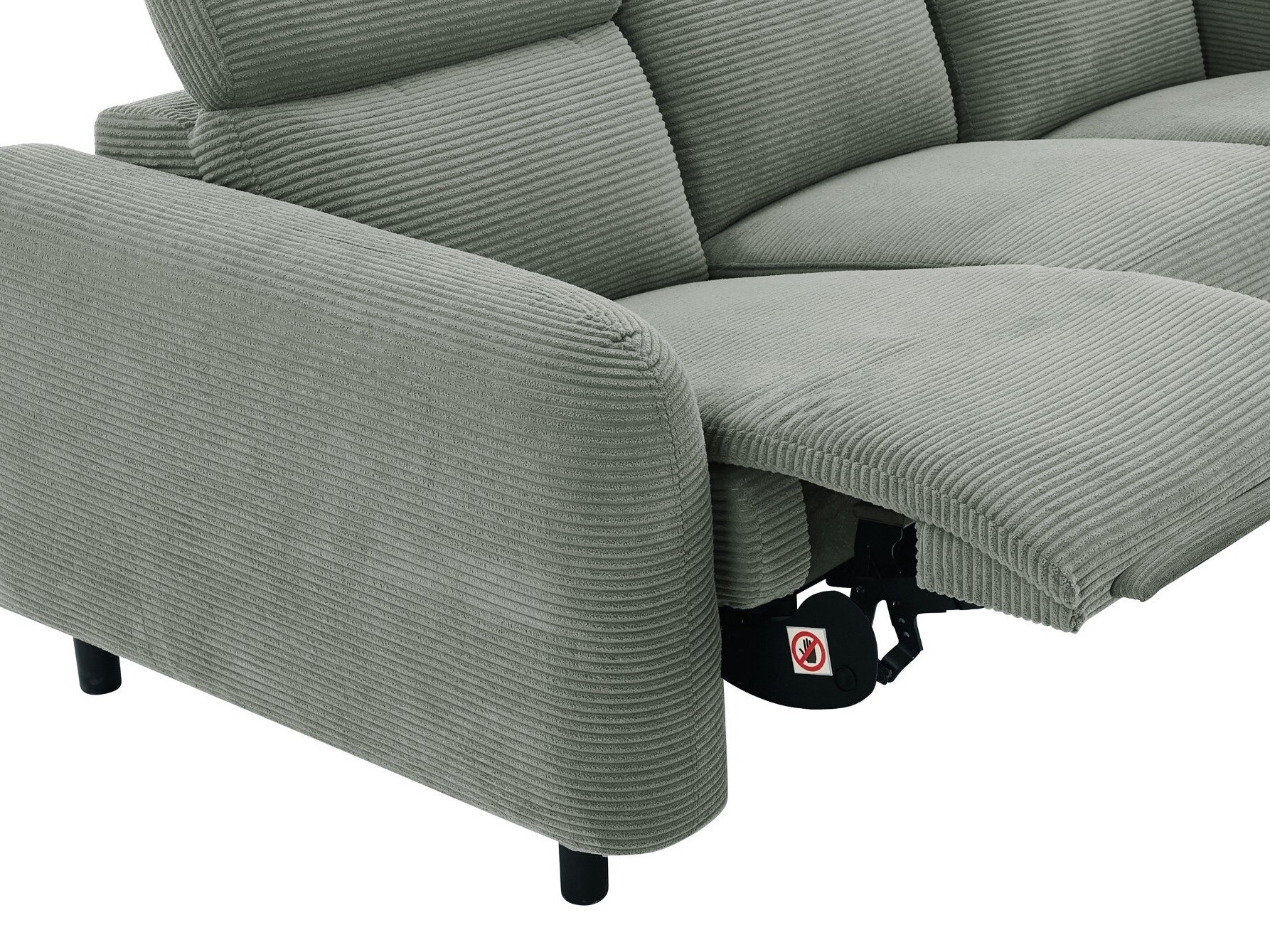 Relaks sofa Revbena 105 (Sivo)