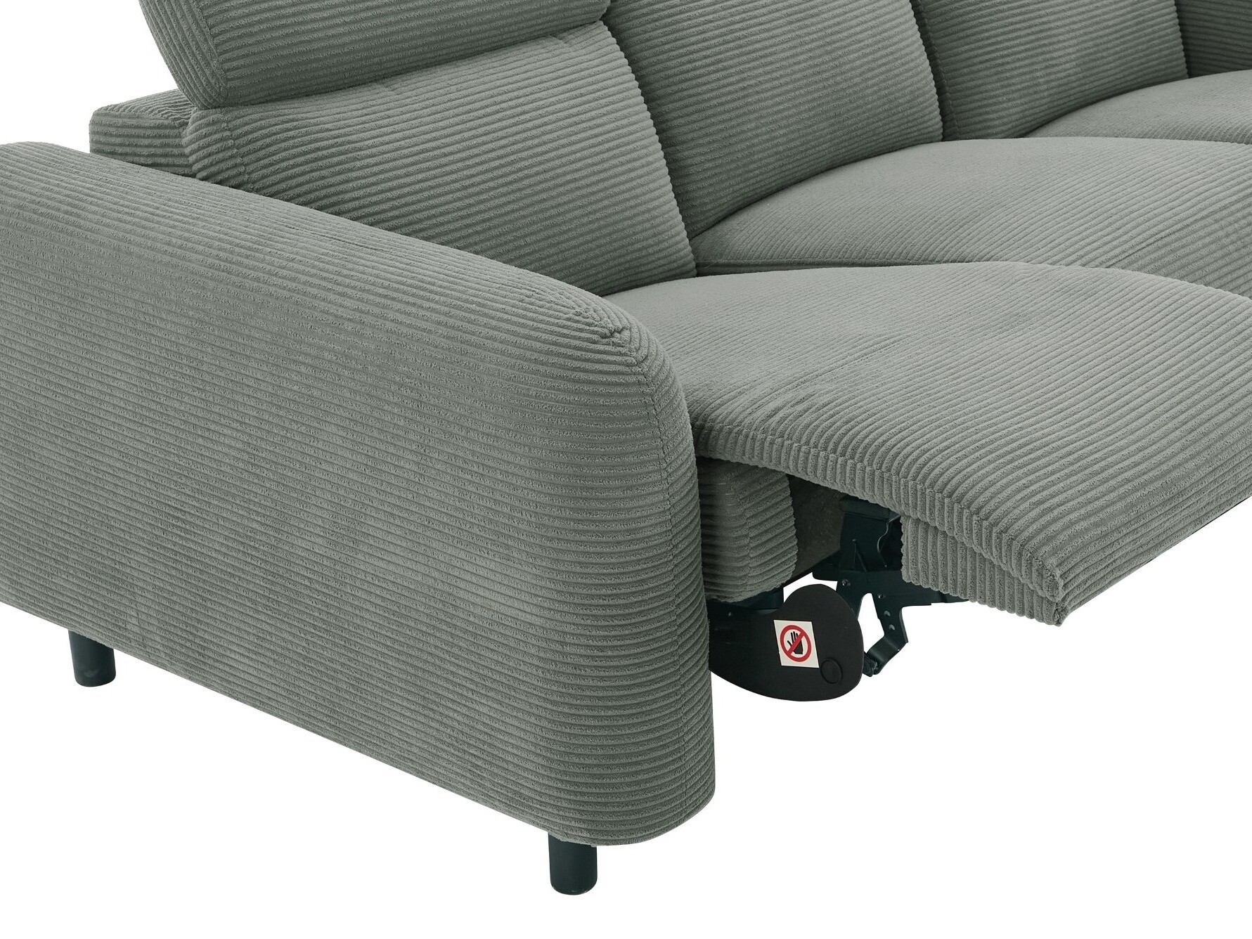 Relaks sofa Revbena 106 (Sivo)