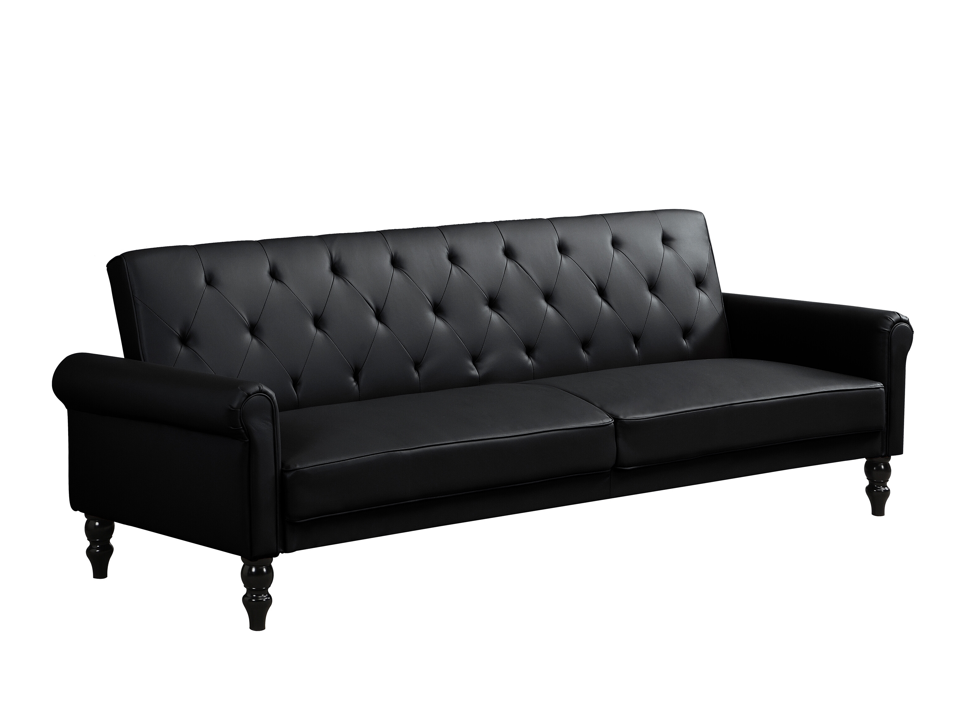Sofa na razvlačenje Denton 1581 (Crno)