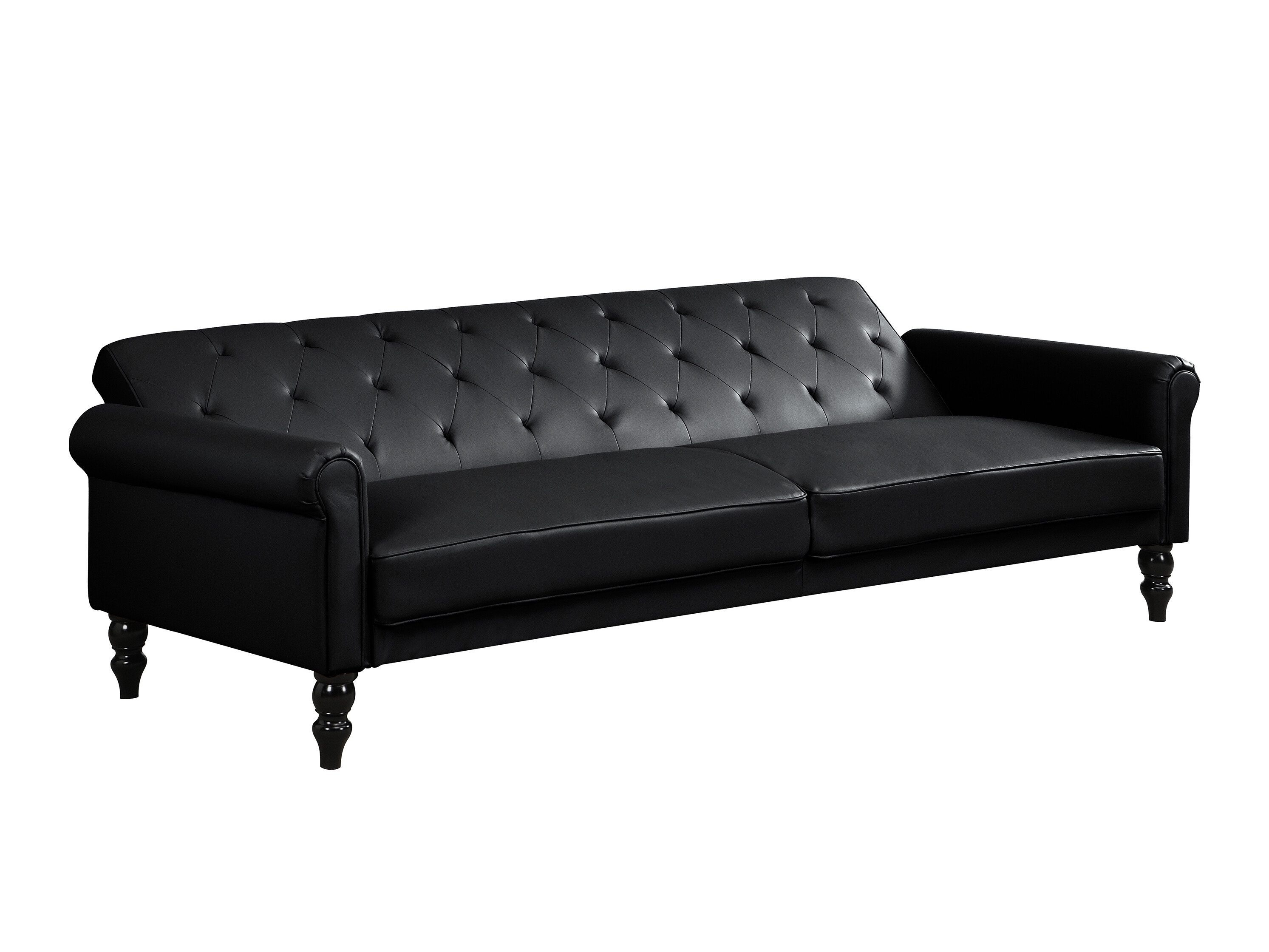 Sofa na razvlačenje Denton 1581 (Crno)
