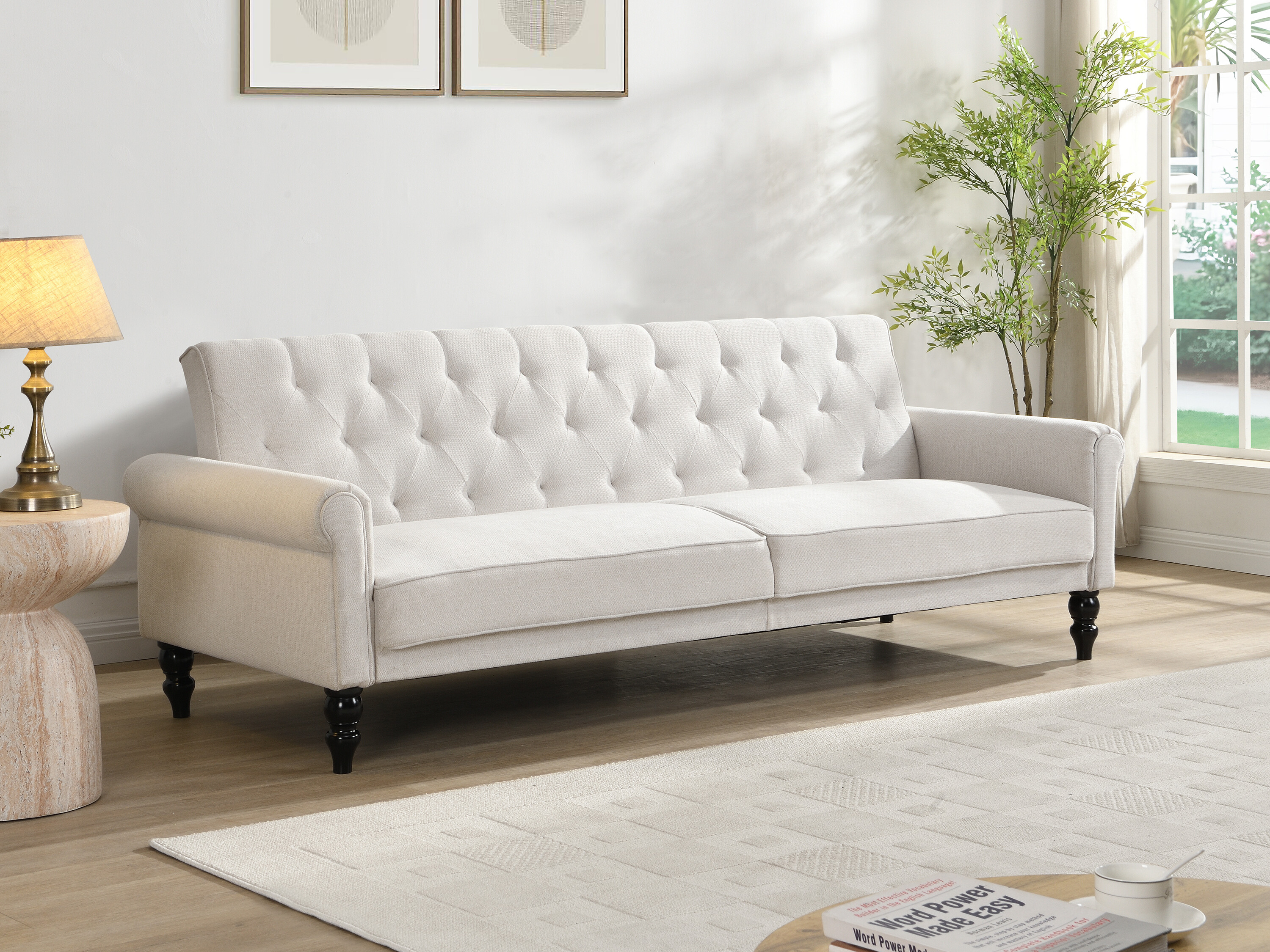 Sofa na razvlačenje Denton 1581 (Krem)