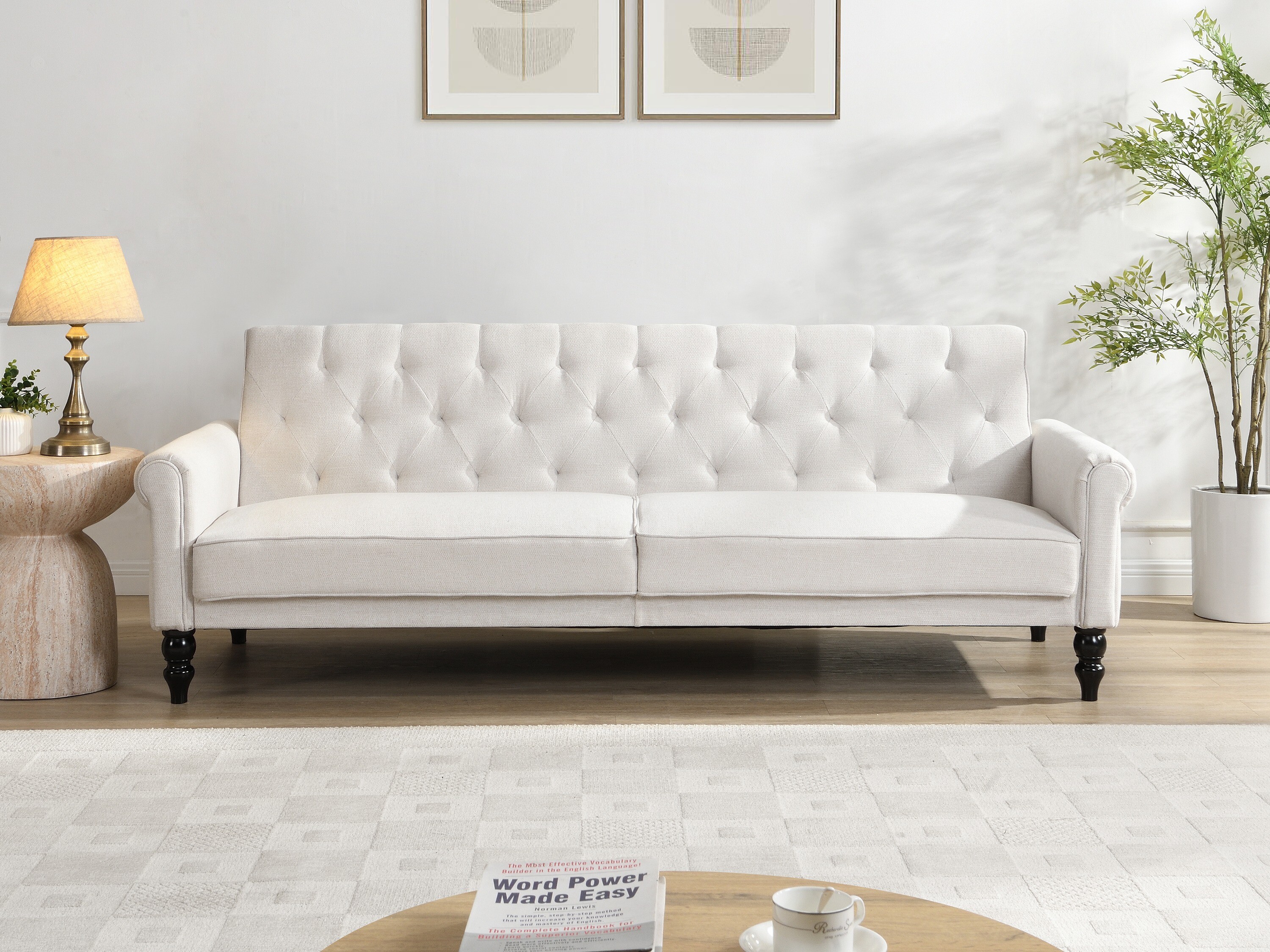 Sofa na razvlačenje Denton 1581 (Krem)