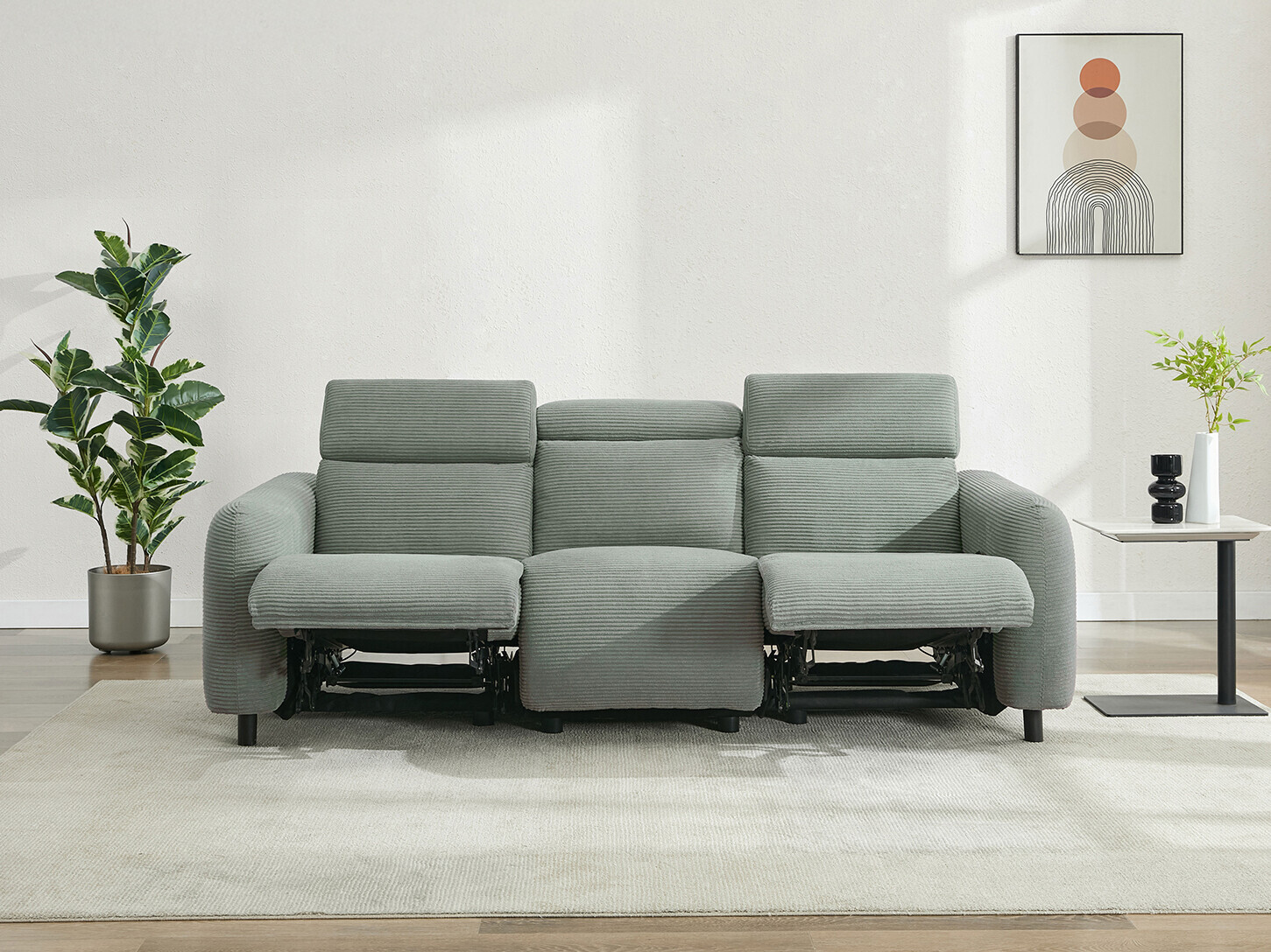 Relaks sofa Revbena 105 (Sivo)