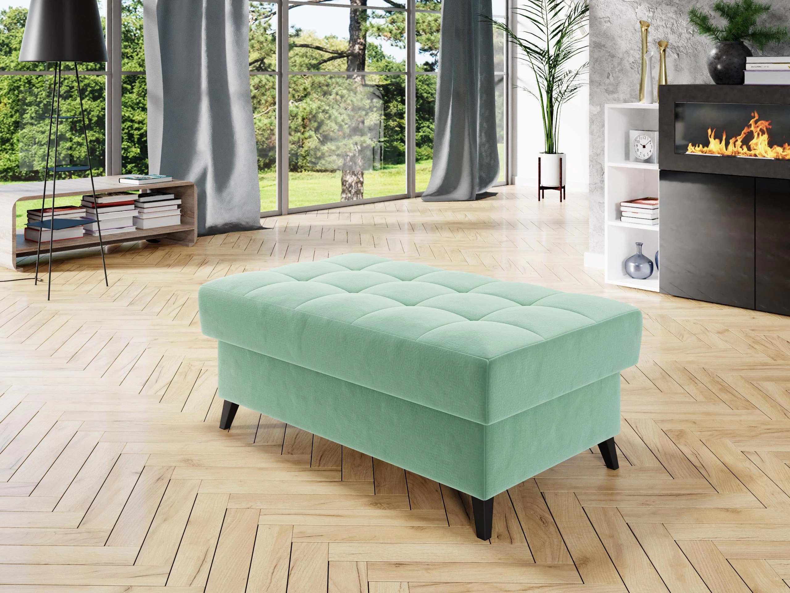 Tapacirana klupa Comfivo Agnus (Magic Velvet 2227)