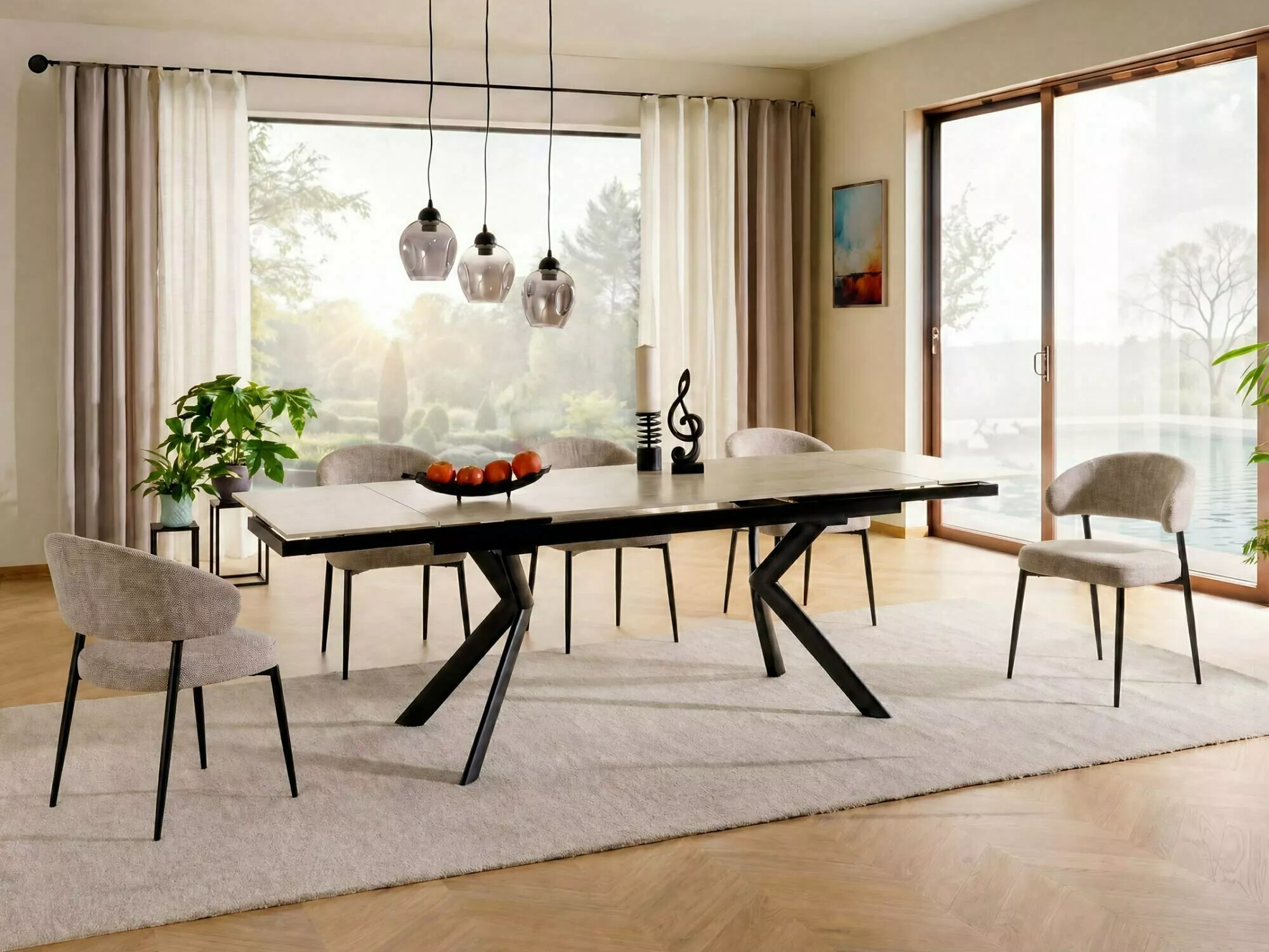 Sto Detroit 1039 (Svetli travertin)