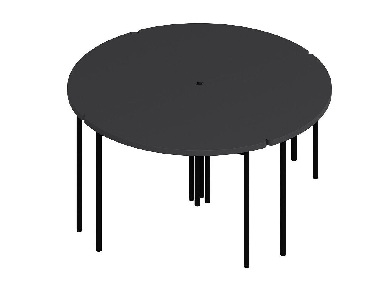 Set stočića za kafu Kailua 2836 (Antracit)