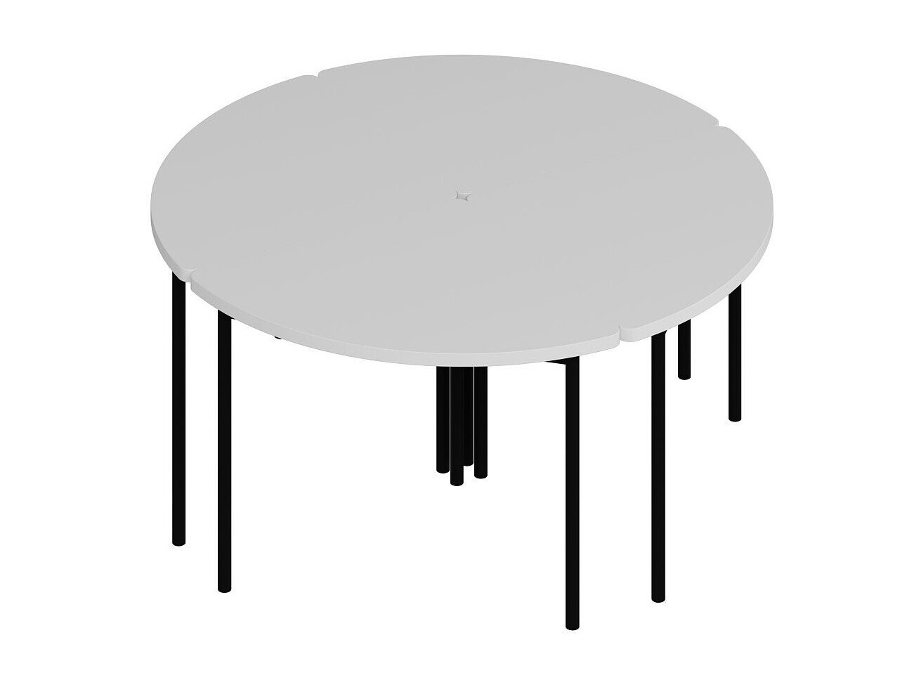 Set stočića za kafu Kailua 2836 (Belo)