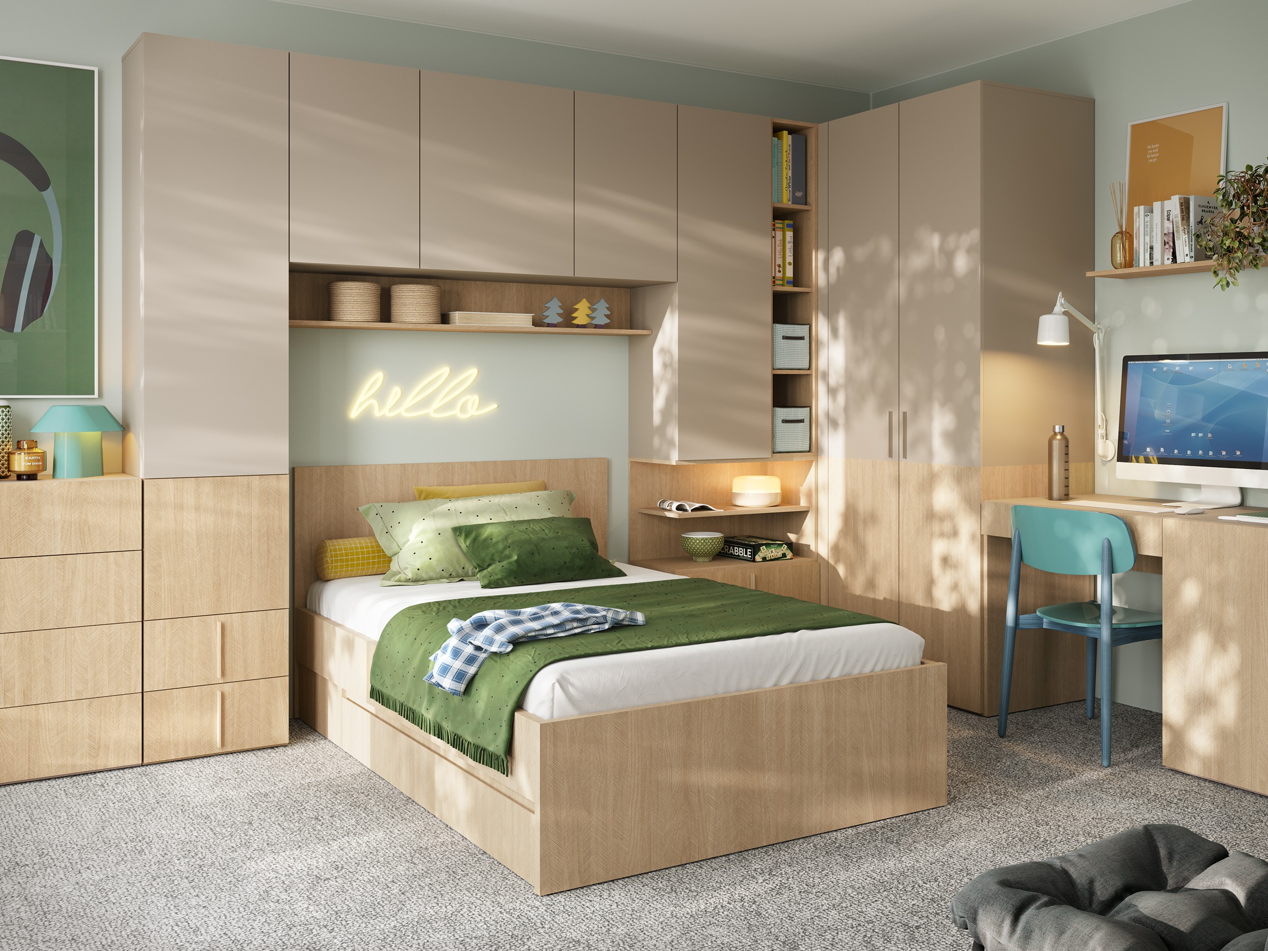 Zidna polica Floveni 108