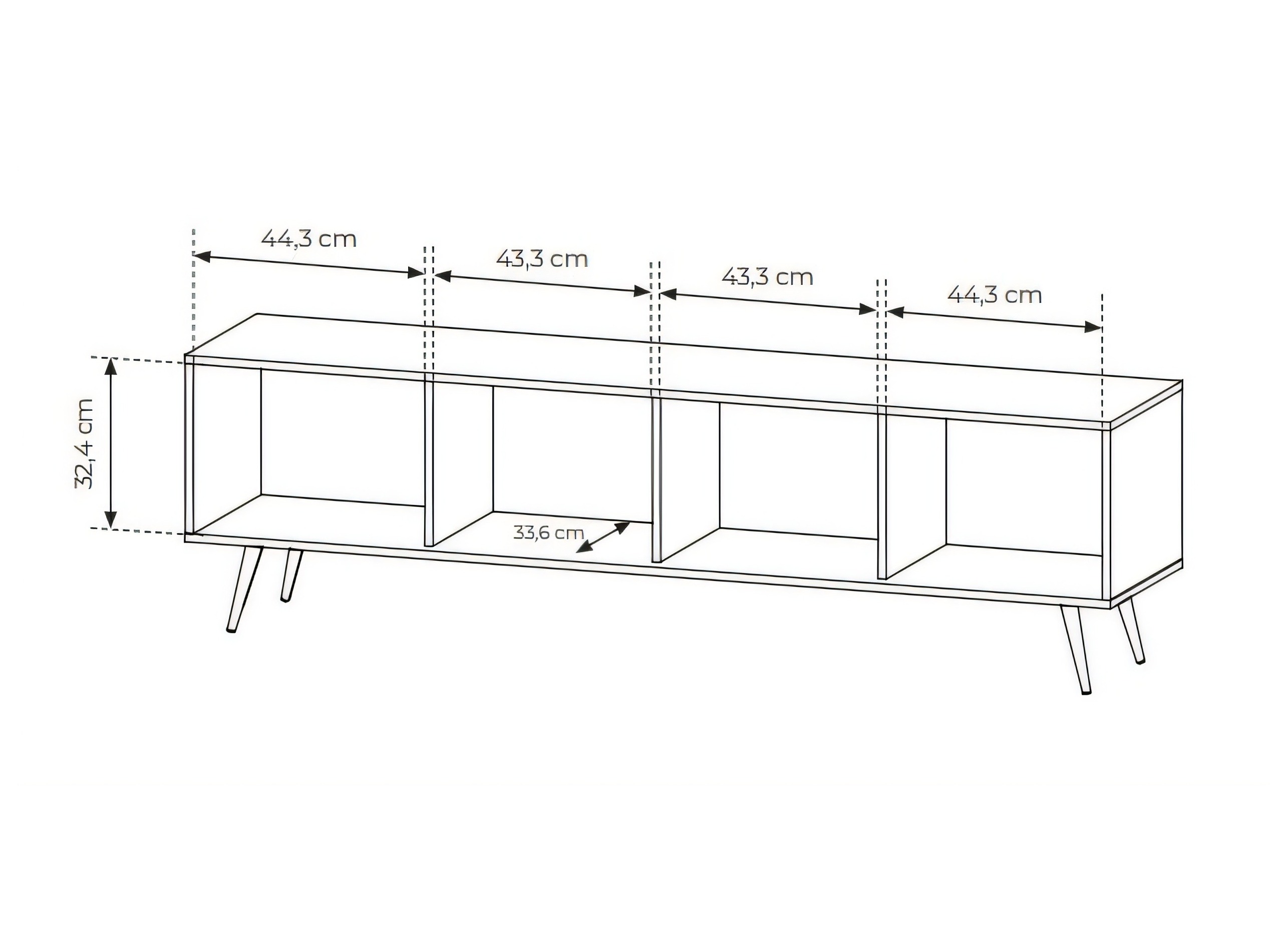 TV komoda Levseve 103