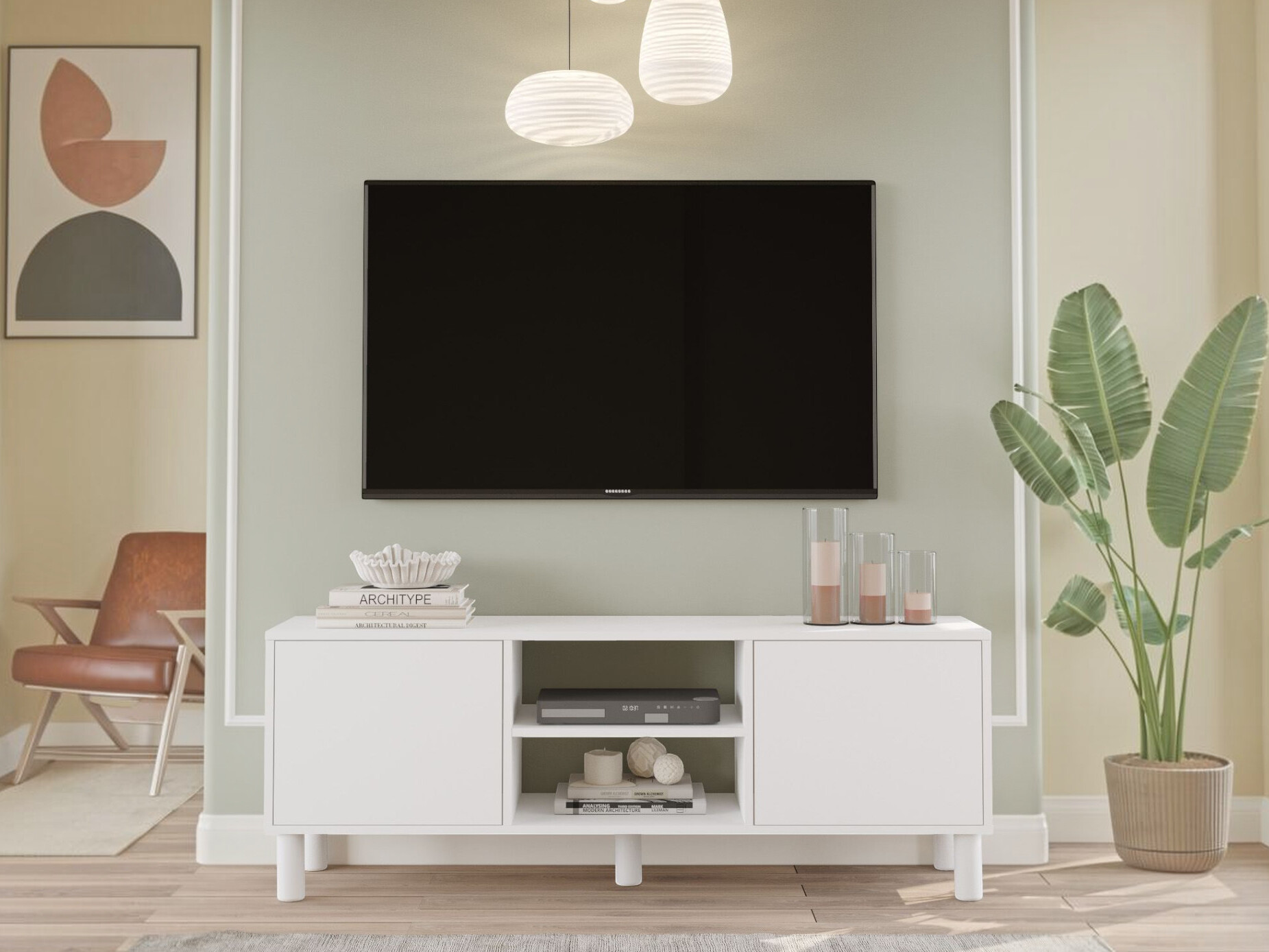 TV komoda Kailua 2841 (Belo)