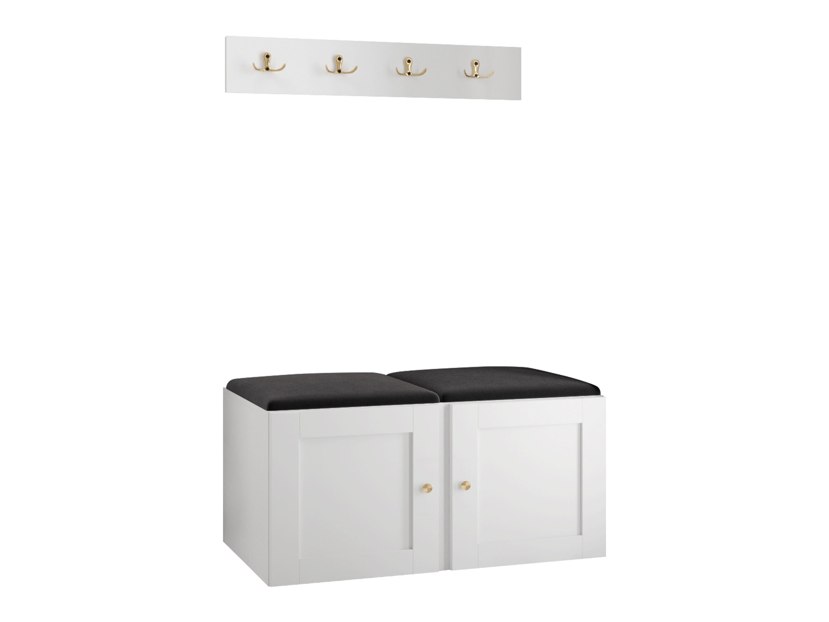 Set za hodnik Hartford 376 (Belo)