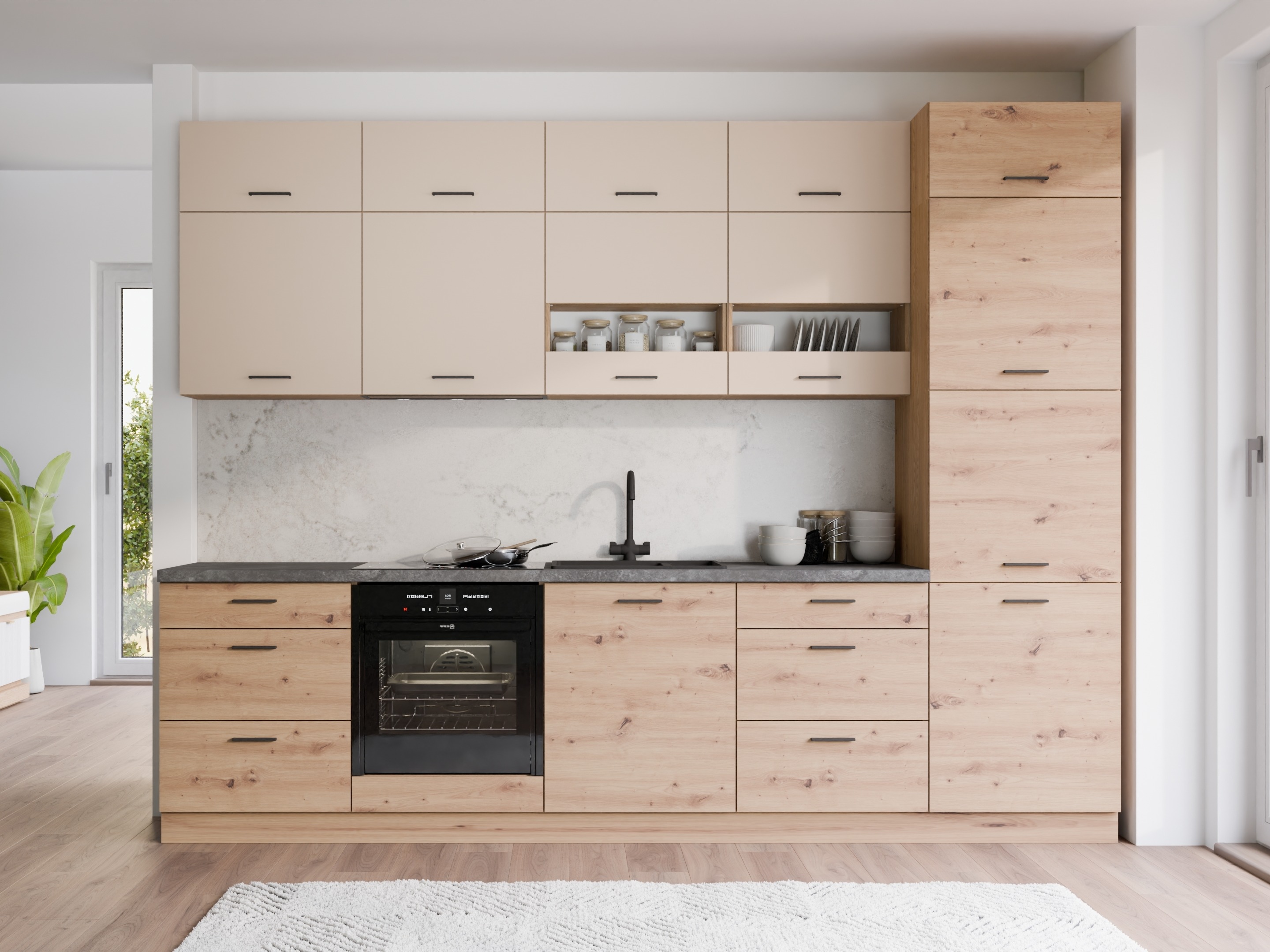 Modularni zidni ormarić Ati Cashmere 136