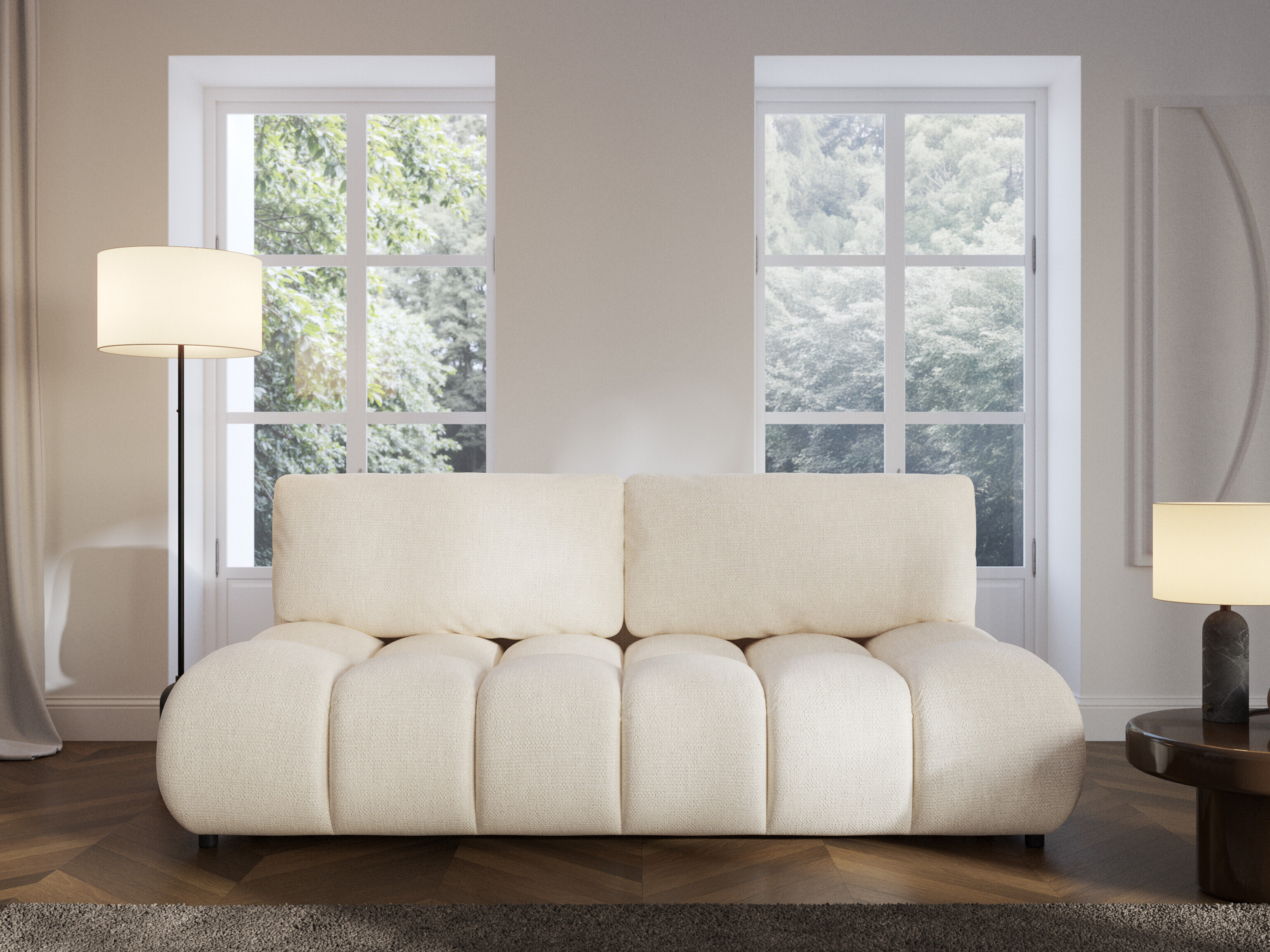 Sofa na razvlačenje Kingston 218 (Silencio 03)