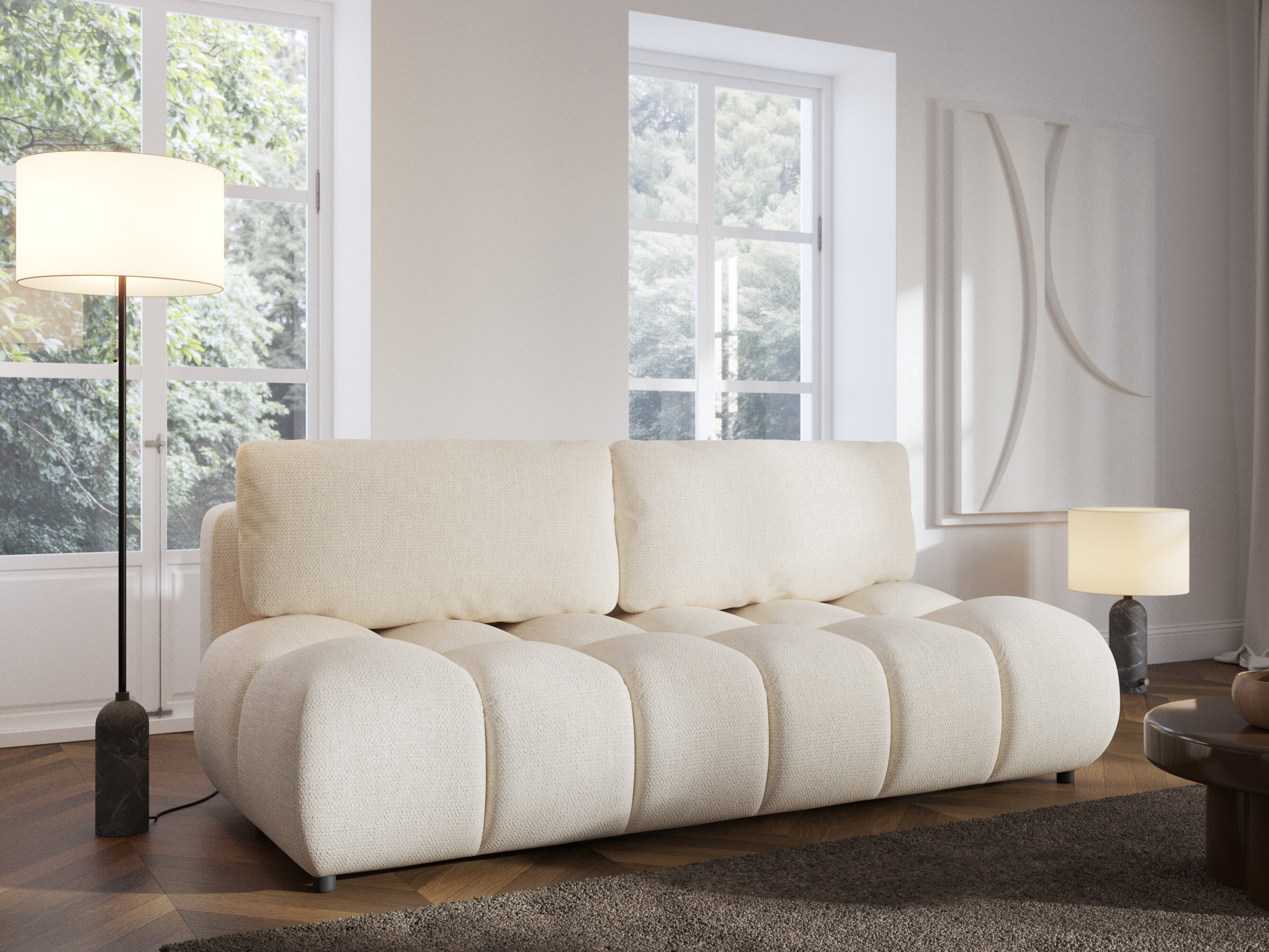 Sofa na razvlačenje Kingston 218 (Silencio 03)
