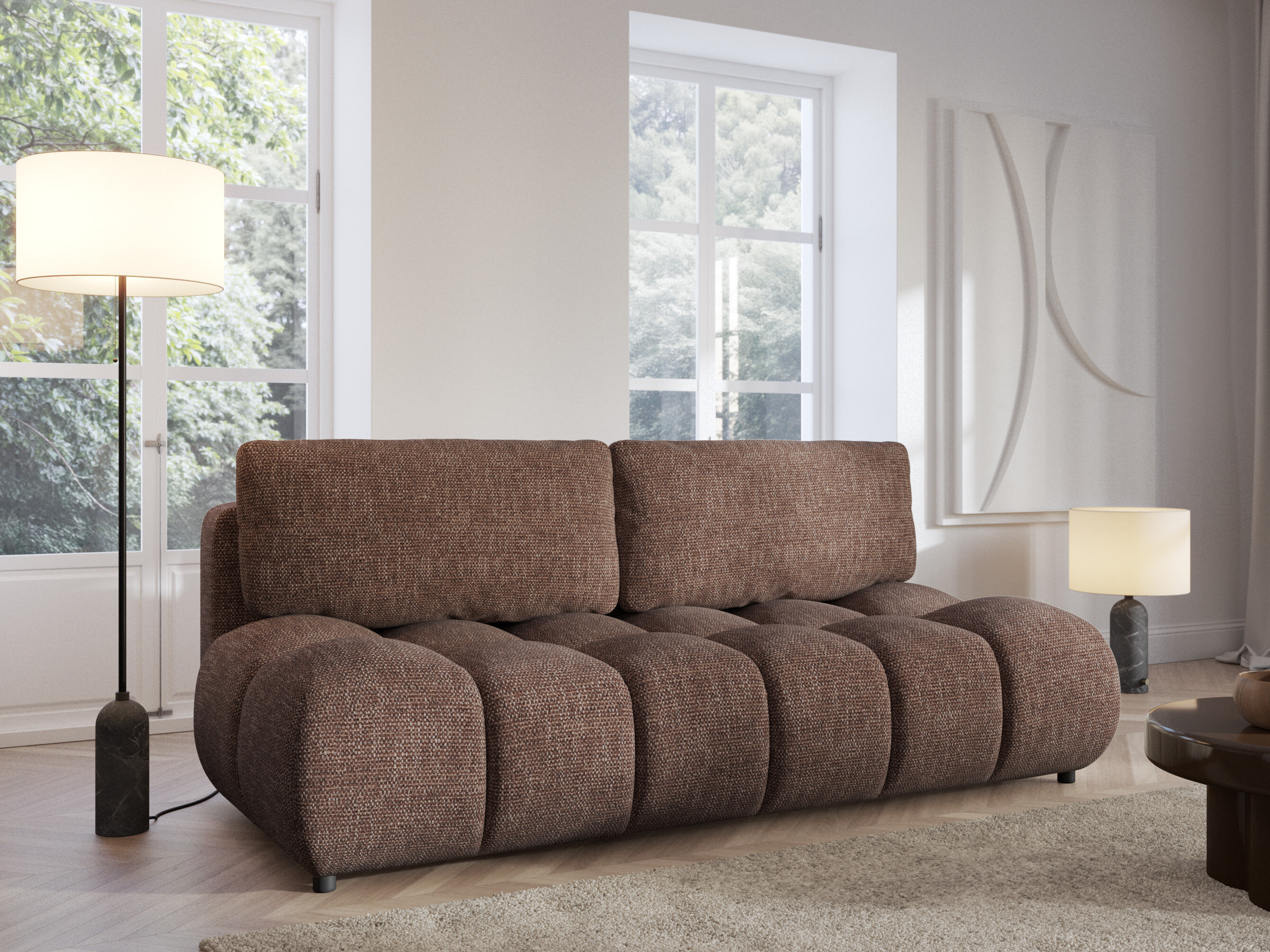 Sofa na razvlačenje Kingston 218 (Silencio 22)
