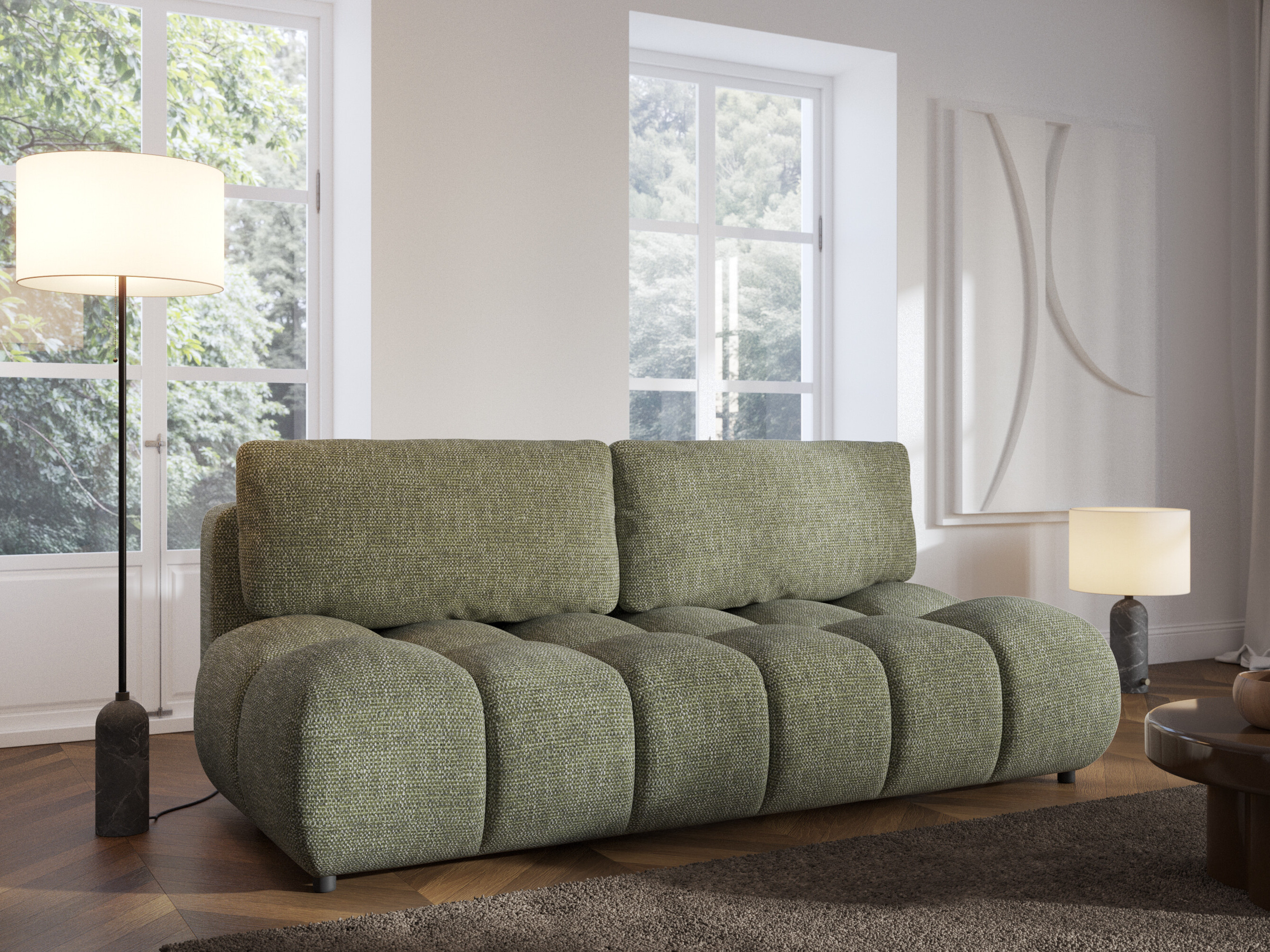 Sofa na razvlačenje Kingston 218 (Silencio 34)