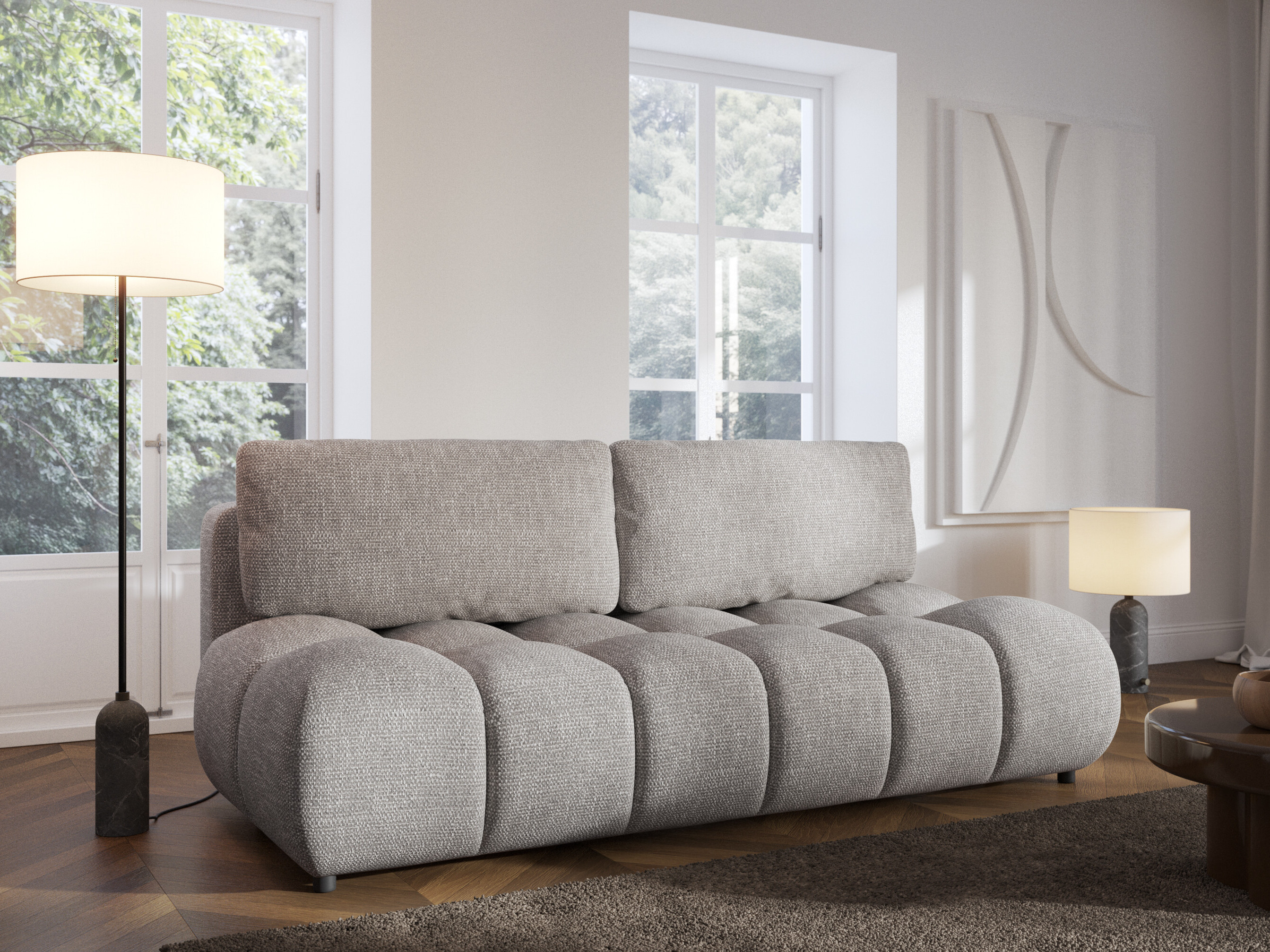 Sofa na razvlačenje Kingston 218 (Silencio 86)
