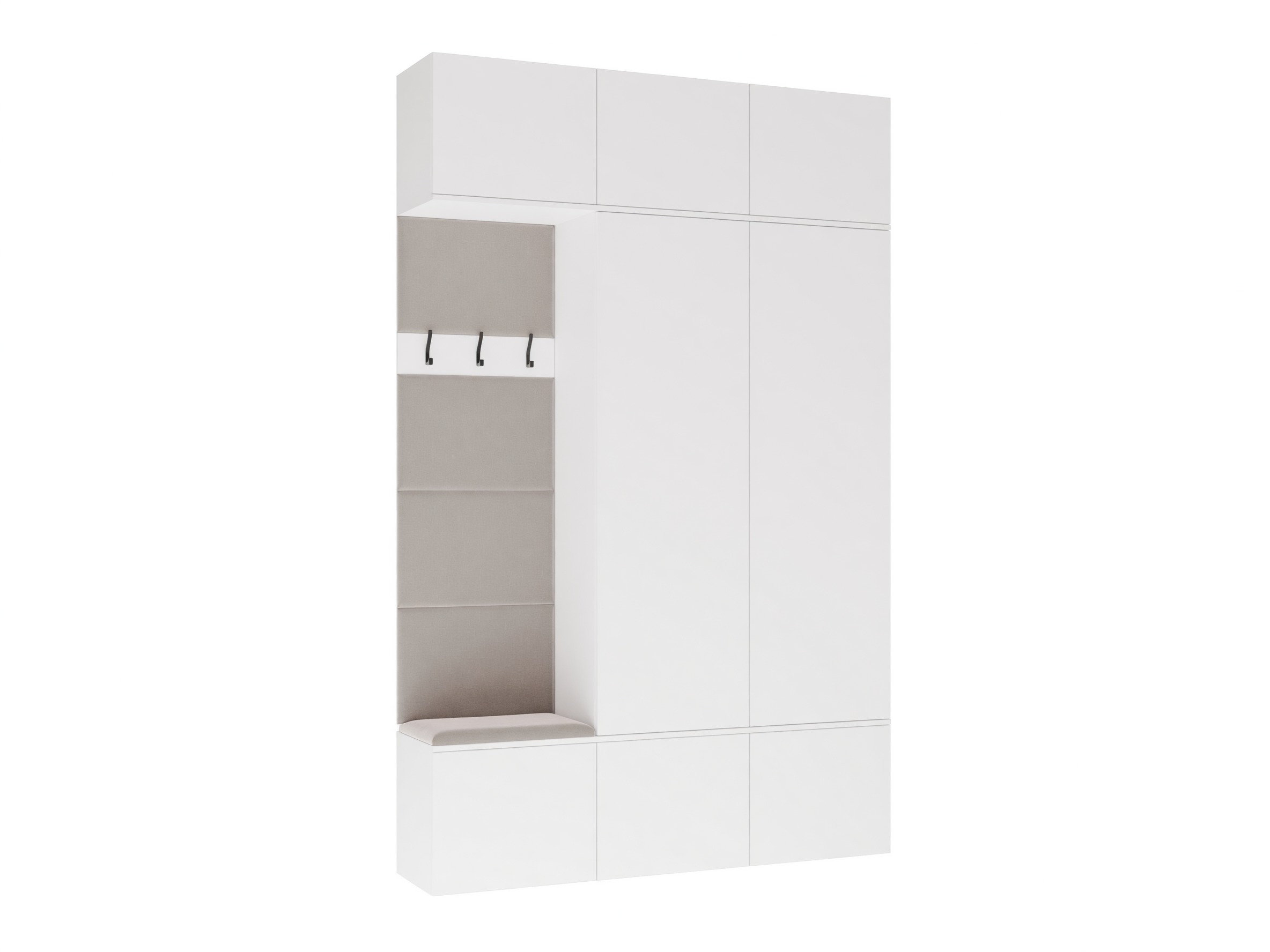 Set za hodnik Domtori 113 (Belo)
