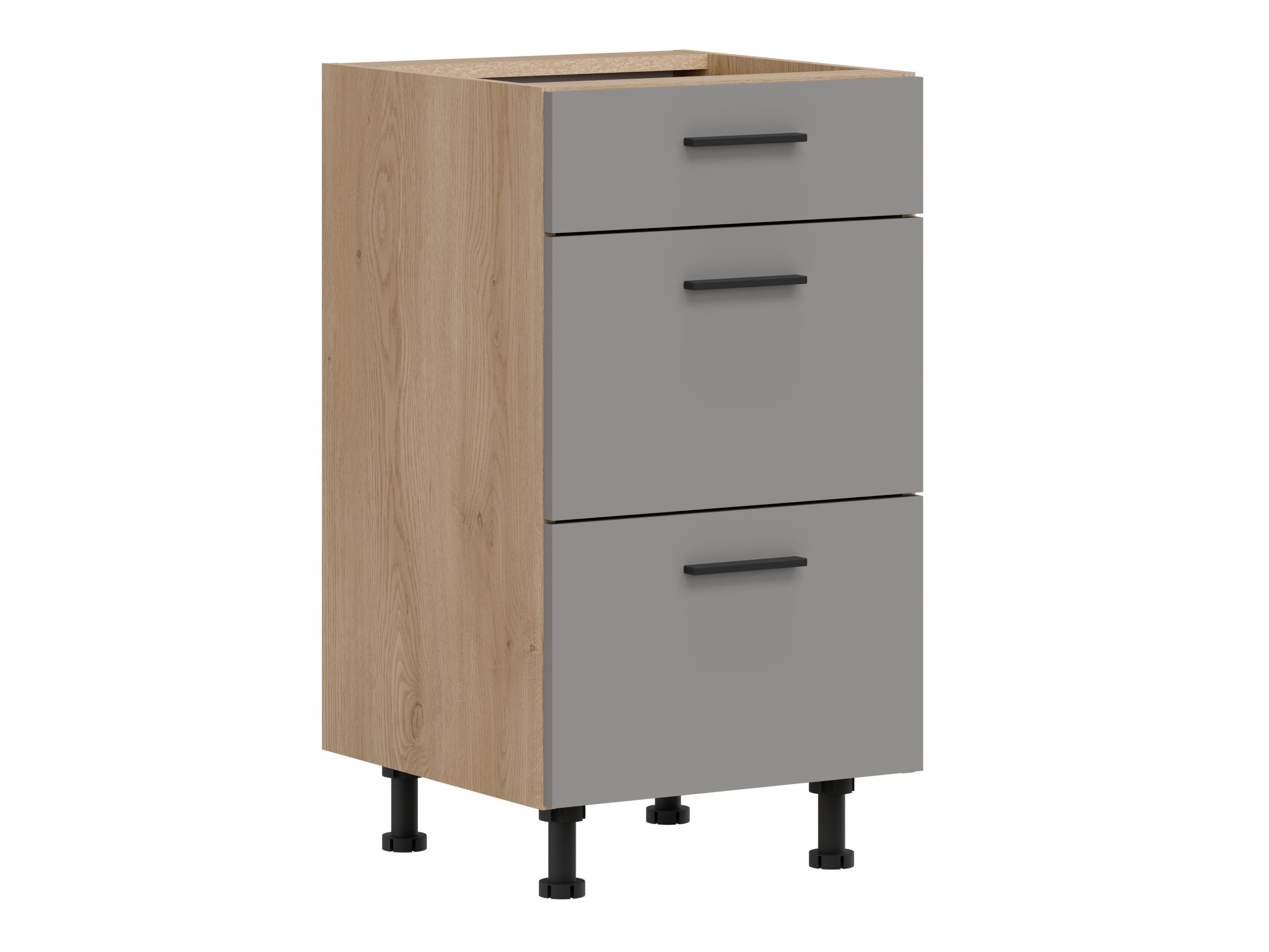 Modularni ormarić sa fiokama Ati Grey Artisan 105