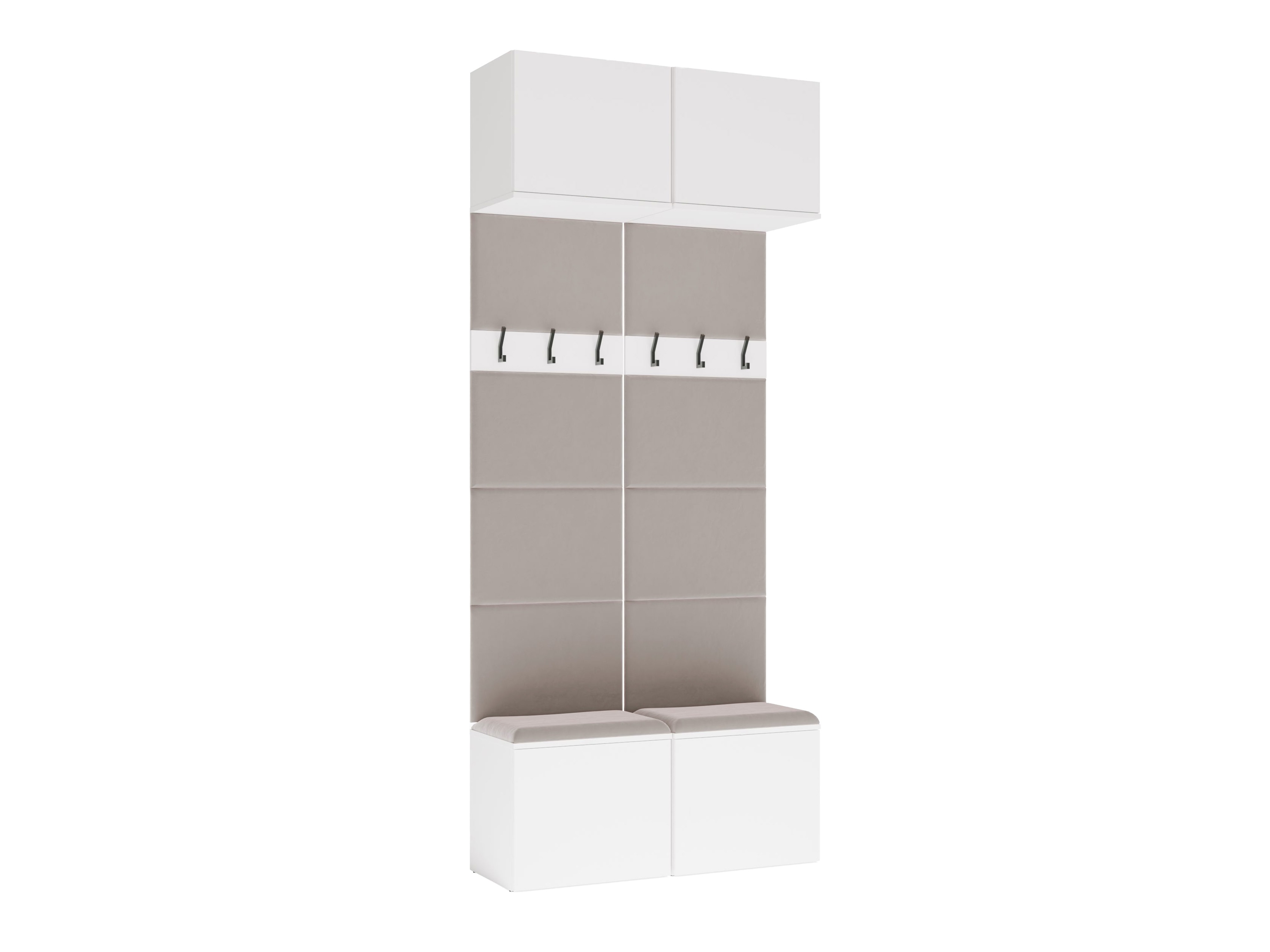Set za hodnik Domtori 116 (Belo)