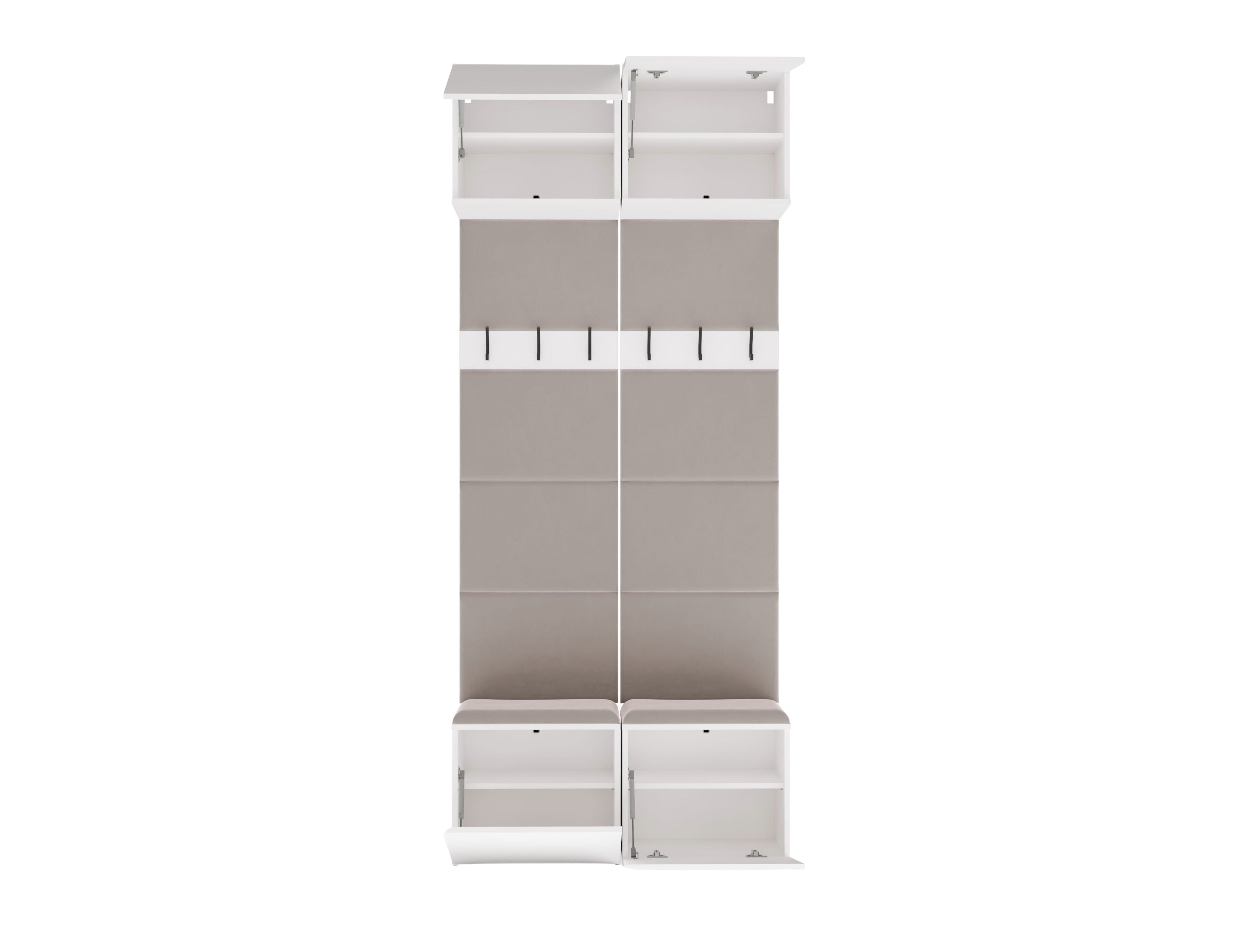 Set za hodnik Domtori 116 (Belo)