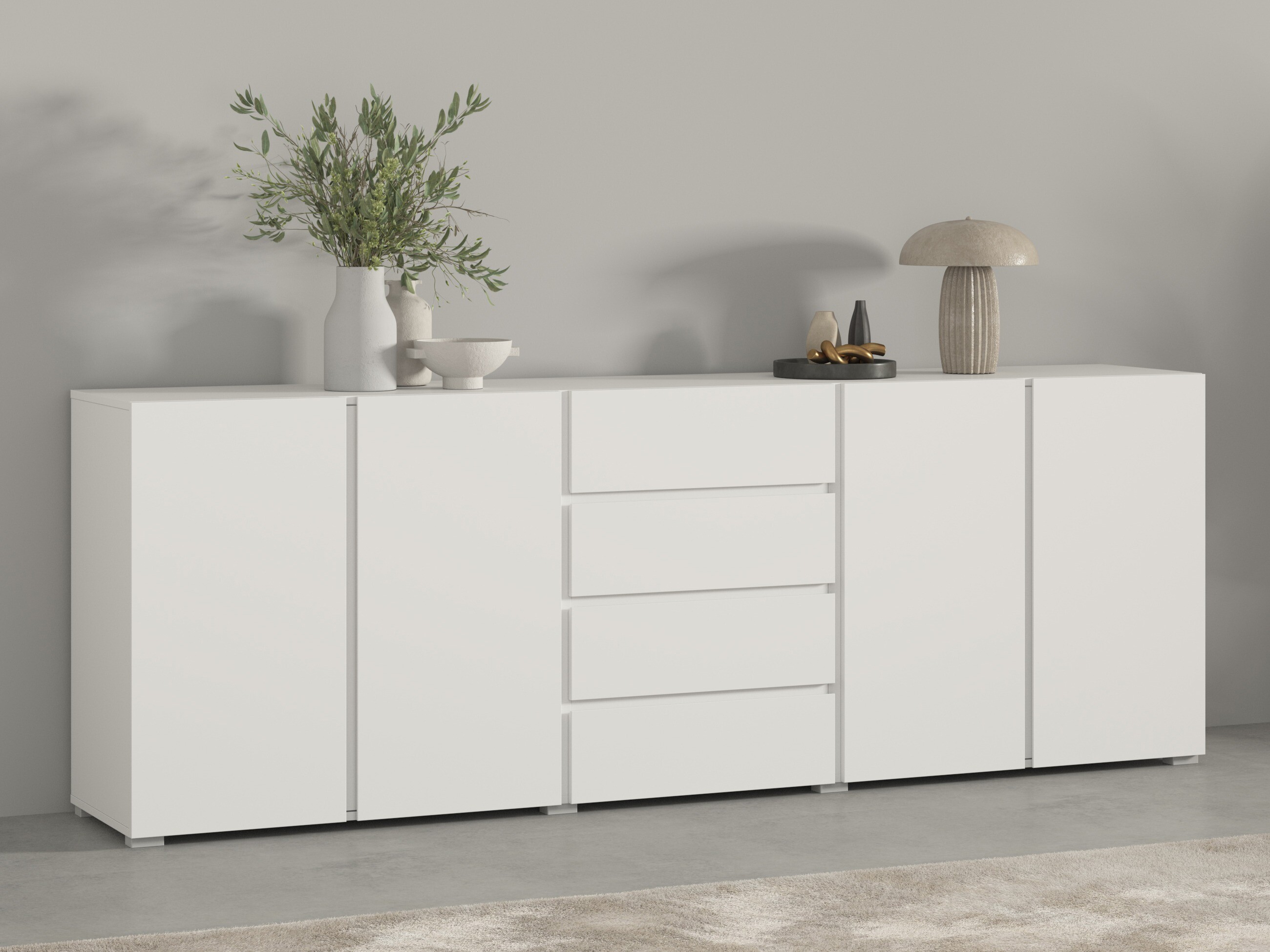 Komoda Elbleve 105 (Belo)