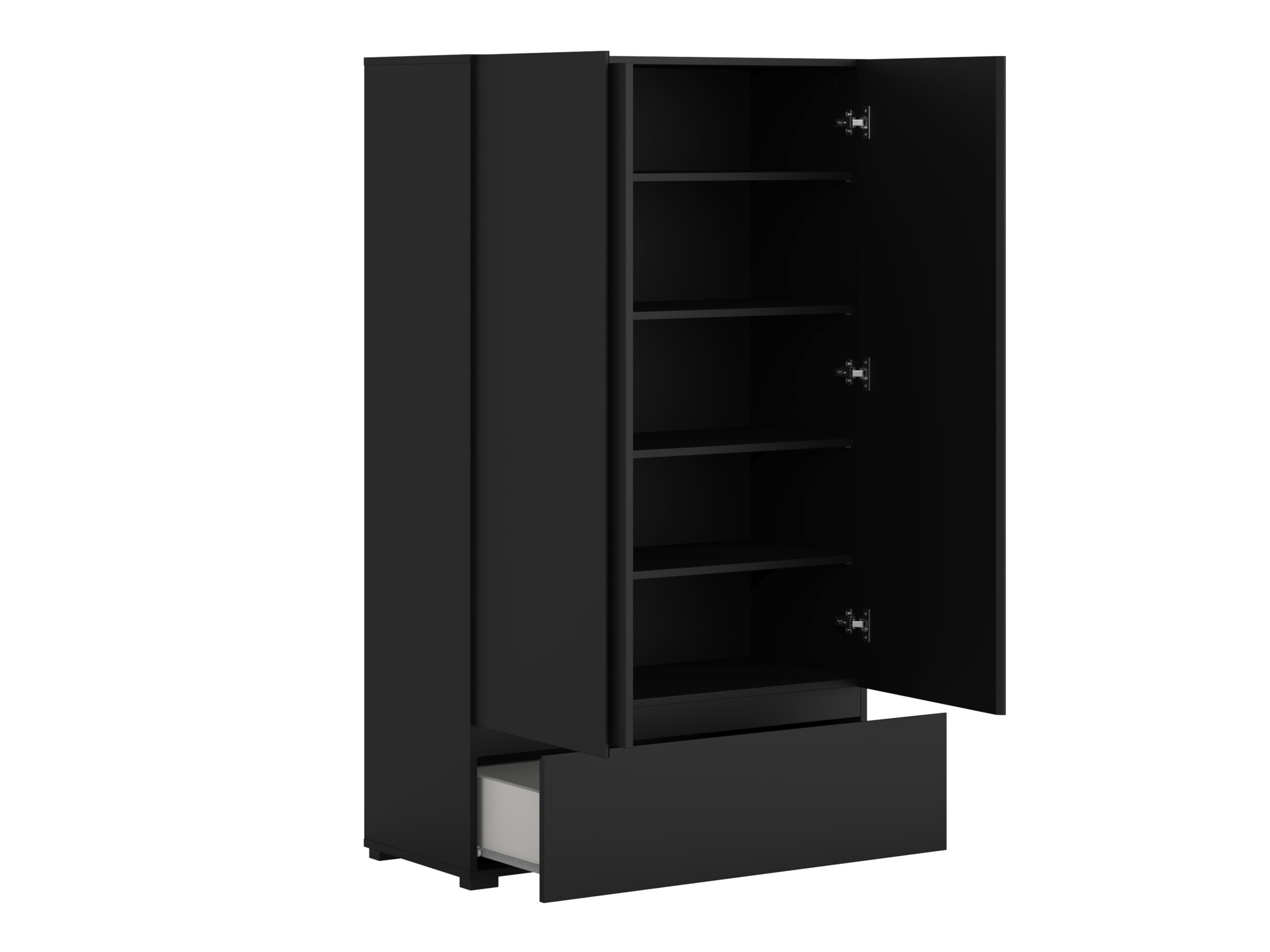 Polica Elbleve 106 (Crno)