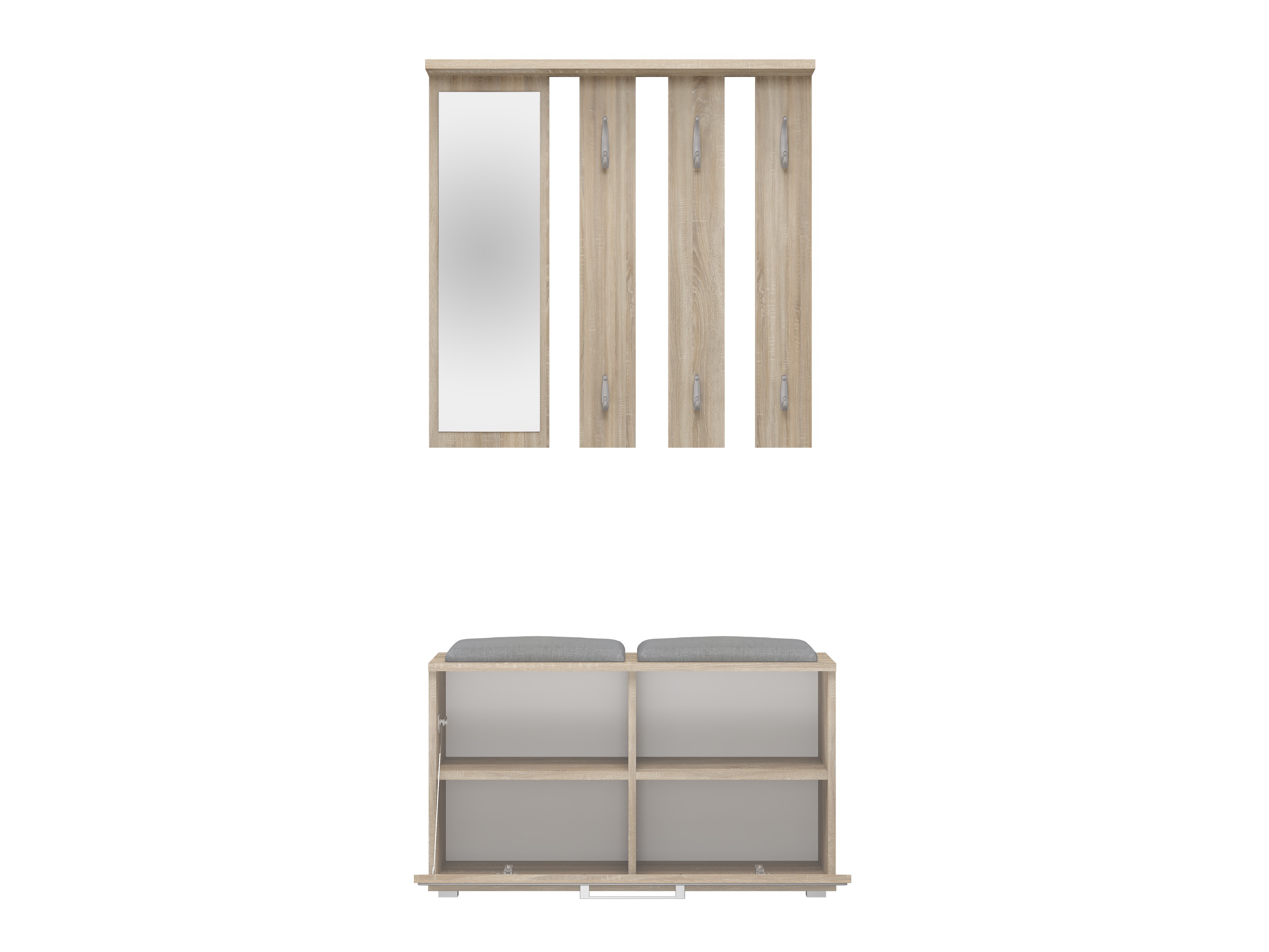 Set za hodnik Mandeville 396 (Sonoma hrast)