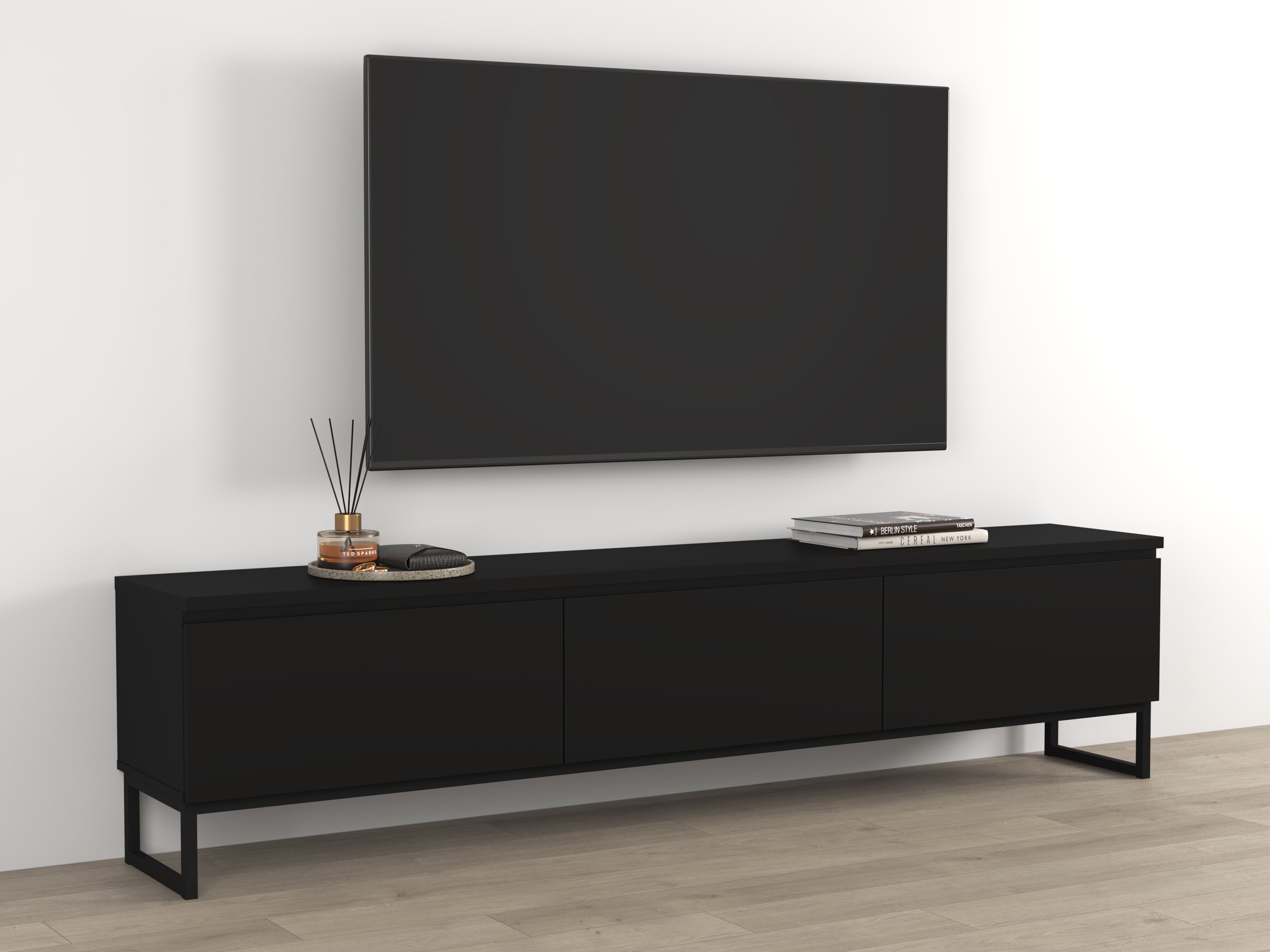 TV komoda Velsora 101 (Crno)