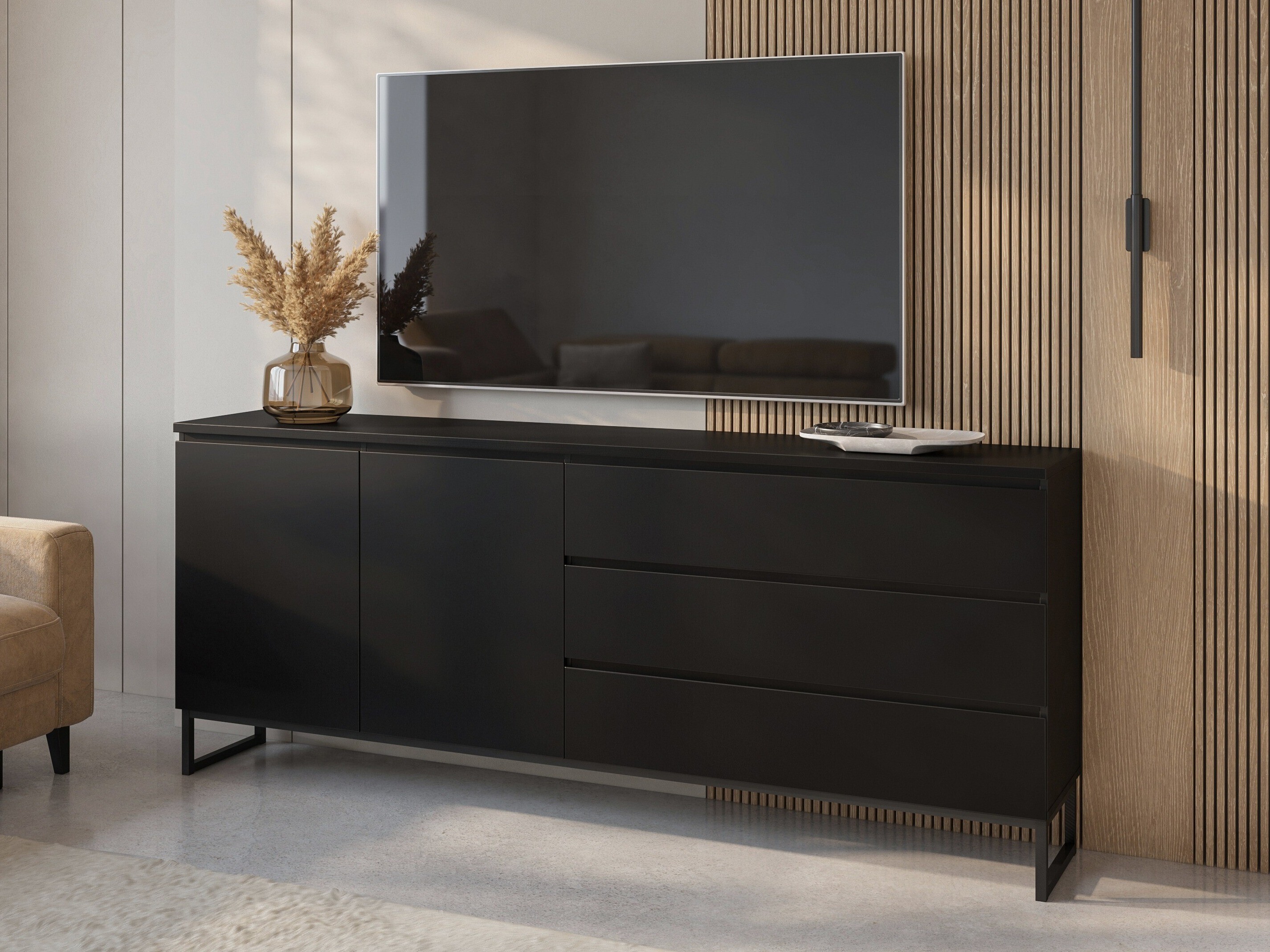 Komoda Velsora 103 (Crno)