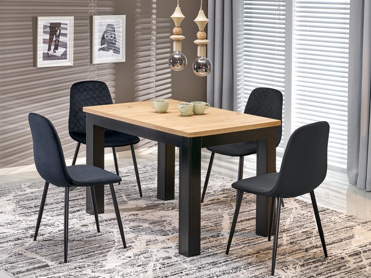 Stolica Houston 2209 (Crno)