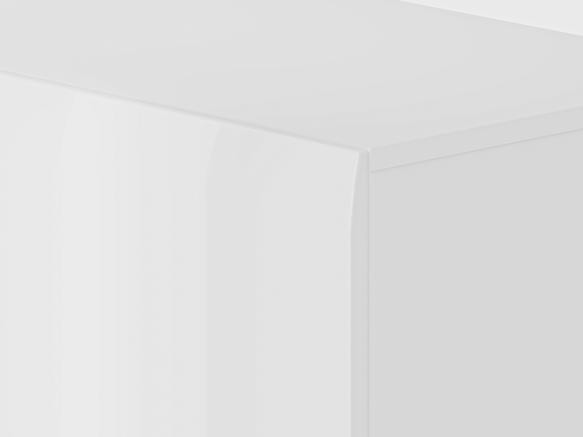 Komoda Ophsalu 106 (Belo + Sjajno belo)