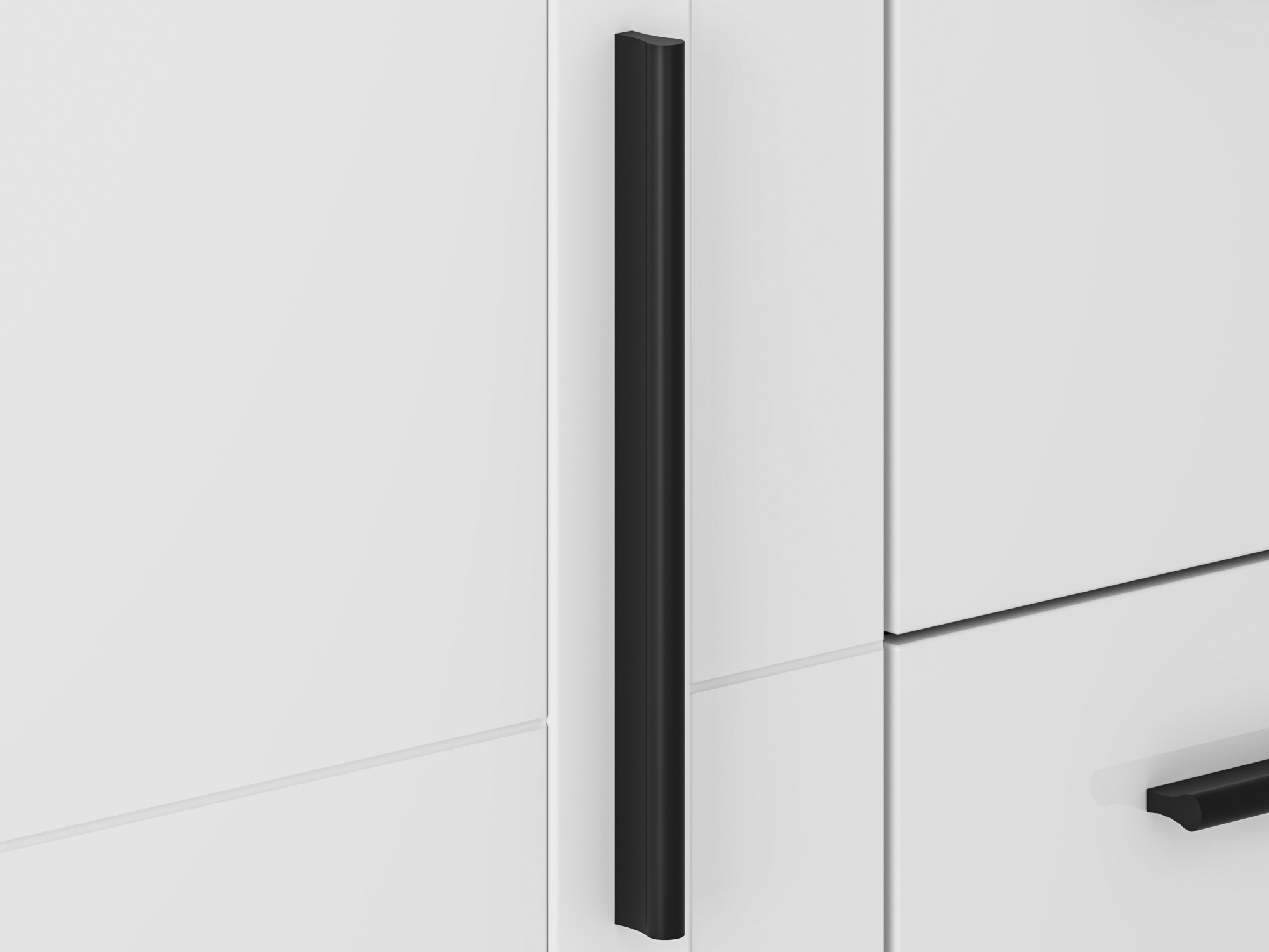 Komoda Ophsalu 106 (Belo + Sjajno belo)